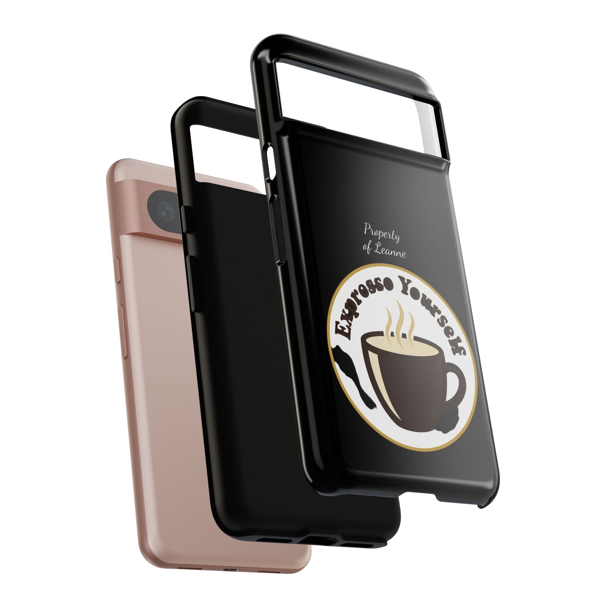 Espresso Yourself Phone Case — Cute Coffee Cup Protective Case for Coffee Lovers