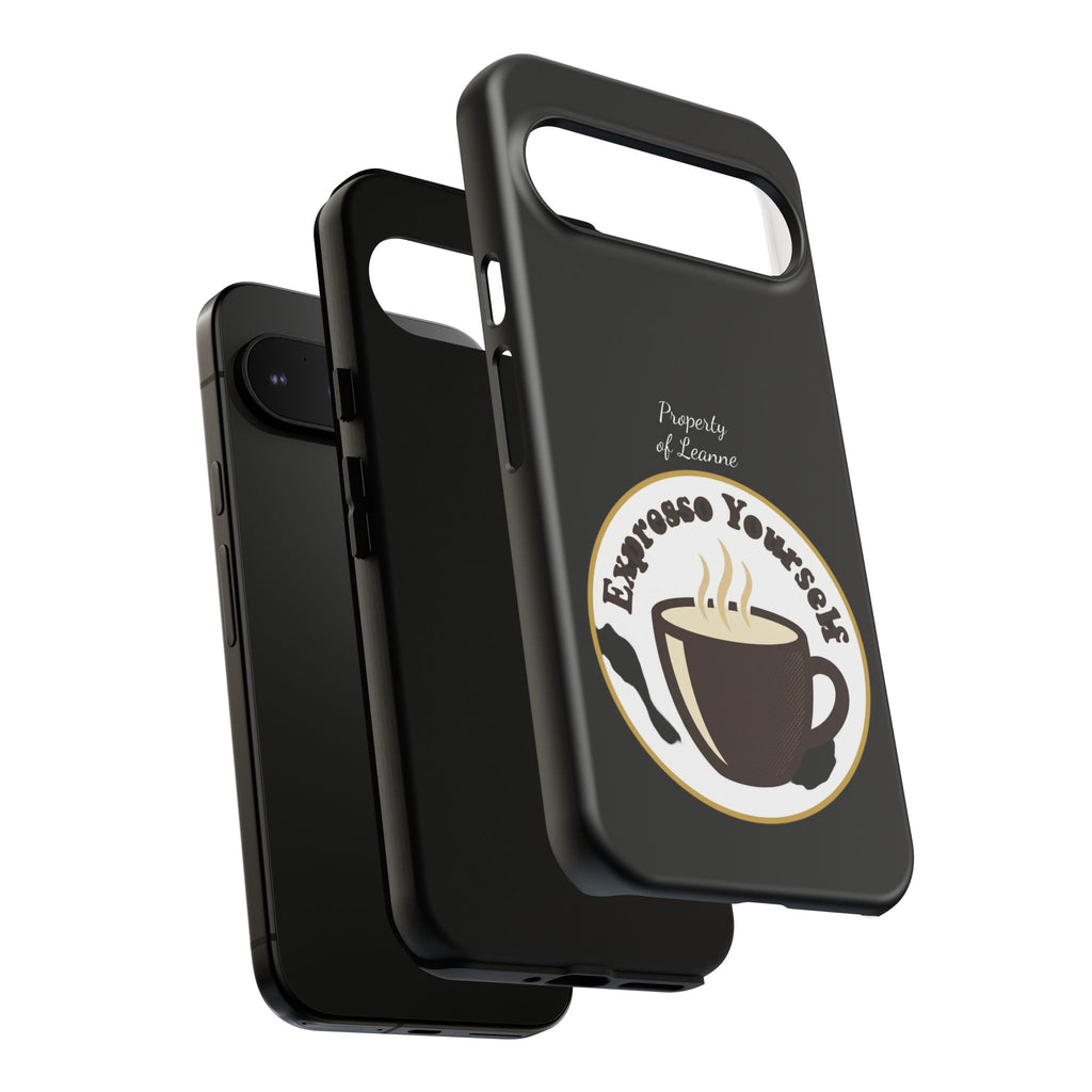 Espresso Yourself Phone Case — Cute Coffee Cup Protective Case for Coffee Lovers
