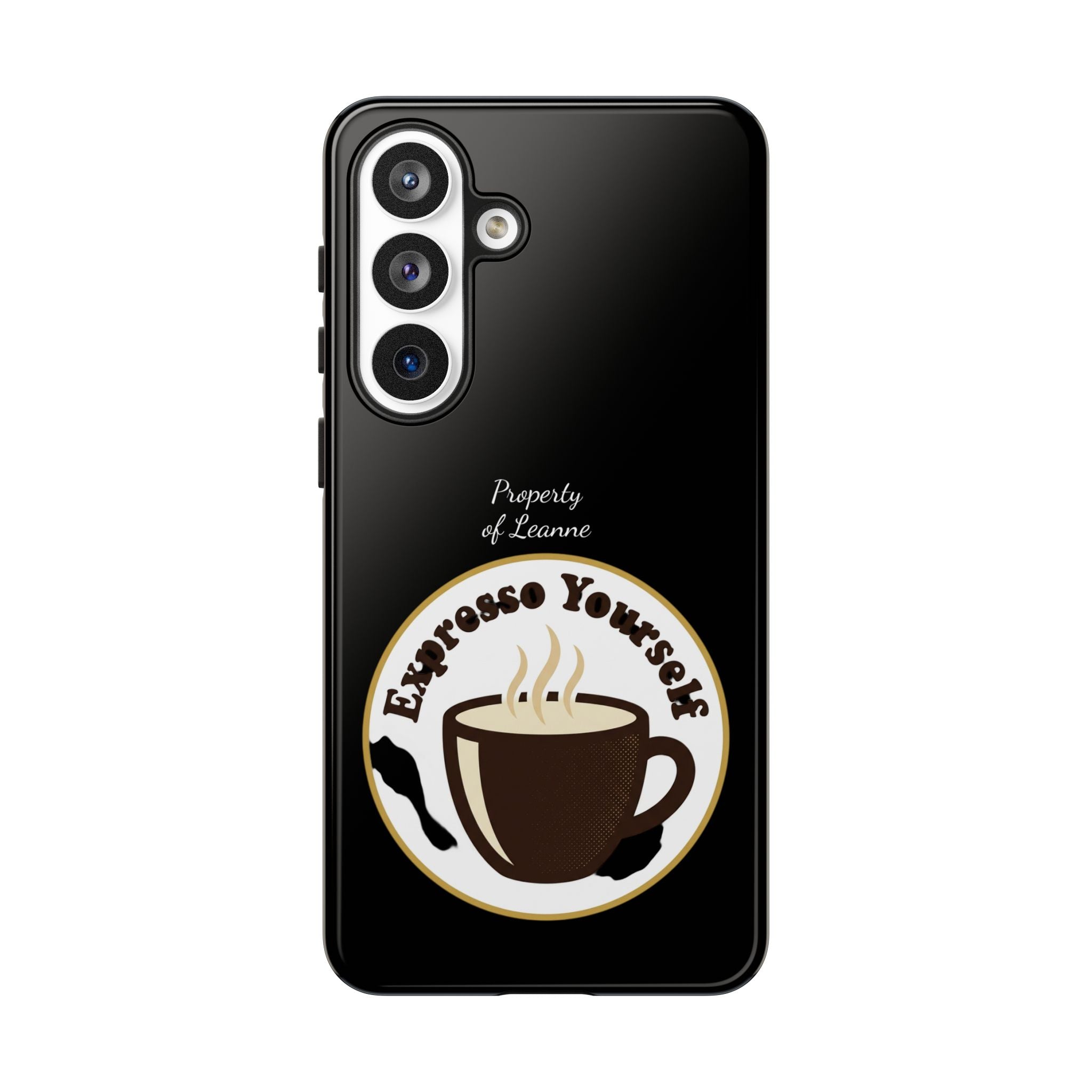 Espresso Yourself Phone Case — Cute Coffee Cup Protective Case for Coffee Lovers