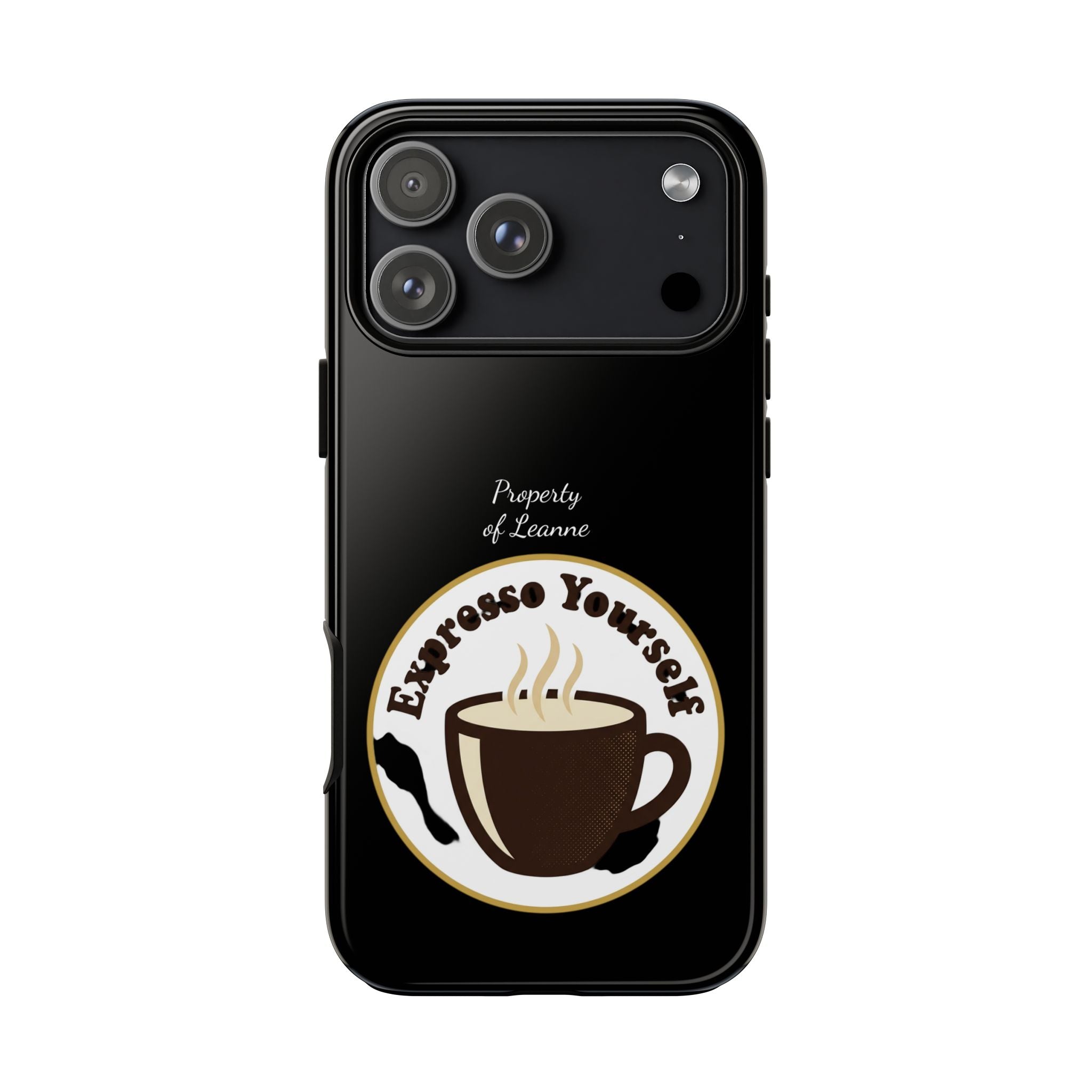 Espresso Yourself Phone Case — Cute Coffee Cup Protective Case for Coffee Lovers