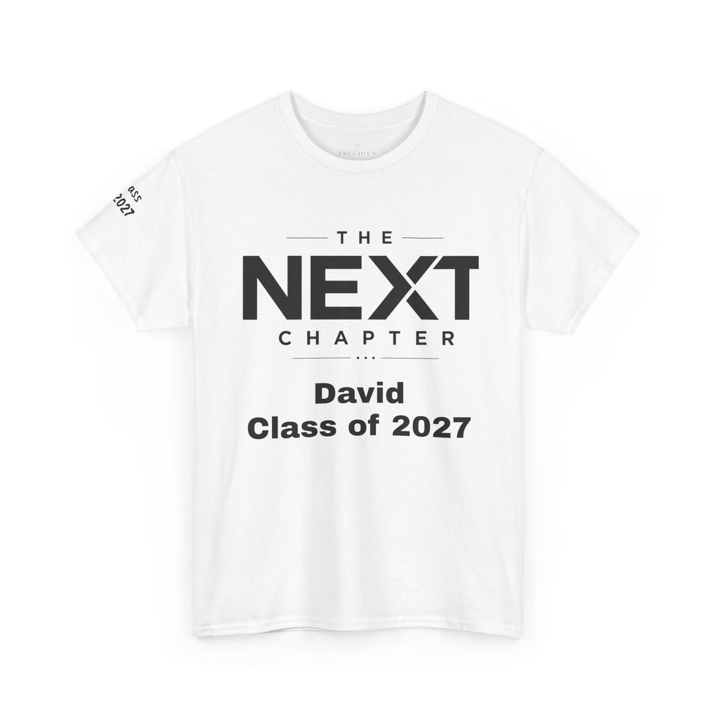 Personalized "Class of" and School pride, Back to School-Unisex Heavy Cotton Tee