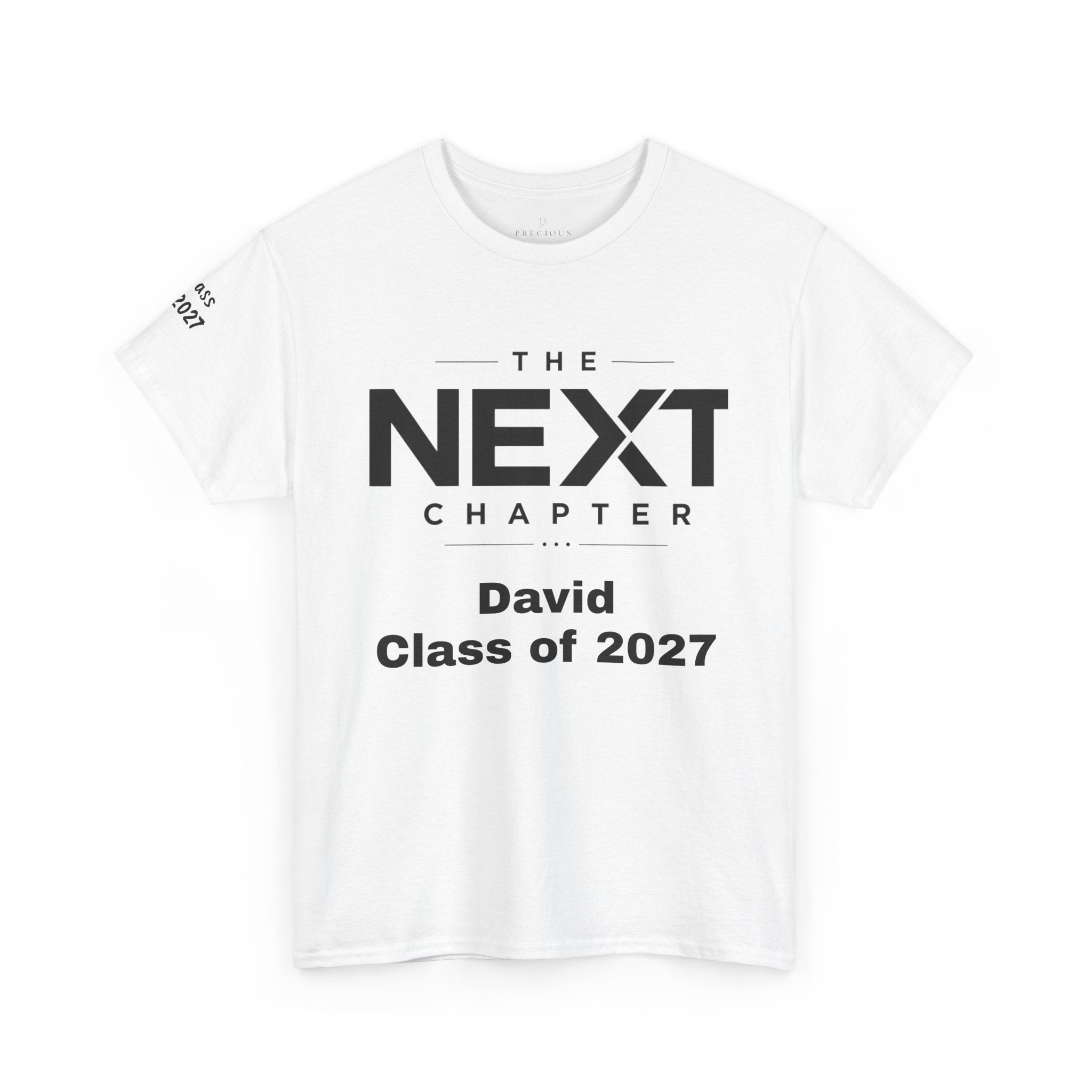 Personalized "Class of" and School pride, Back to School-Unisex Heavy Cotton Tee