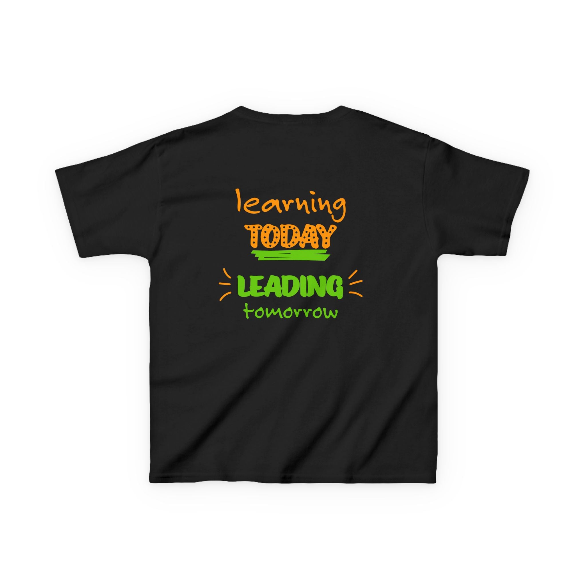 Kids Tee —  Back to School "BOSS" Personalized : "Learning Today, Leading Tomorrow"