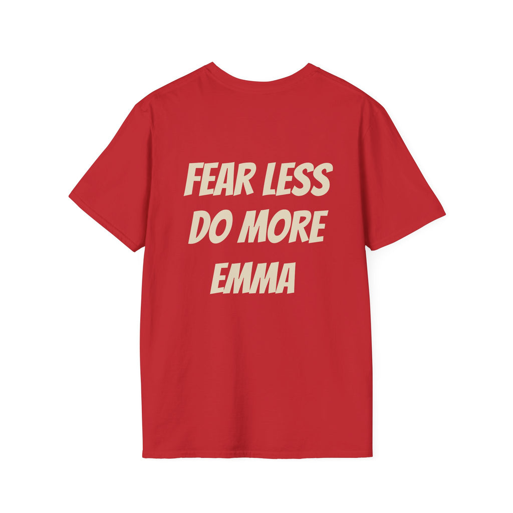 Personalized "Studying For My Rich Era", "Fear Less Do More" comfortable unisex T-Shirt
