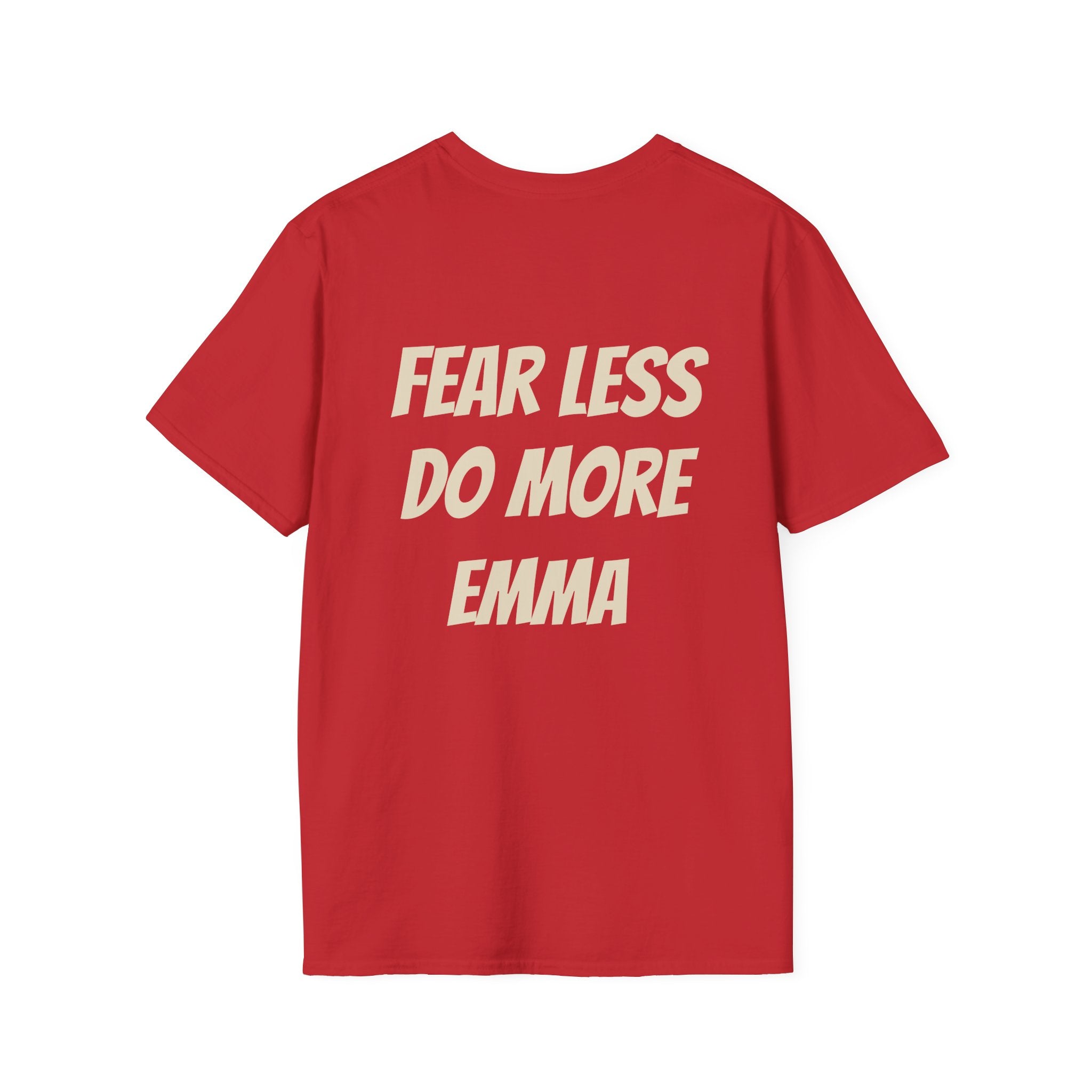 Personalized "Studying For My Rich Era", "Fear Less Do More" comfortable unisex T-Shirt
