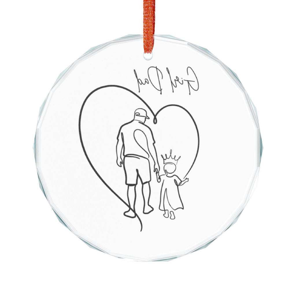 Personalized Glass Ornament, Single