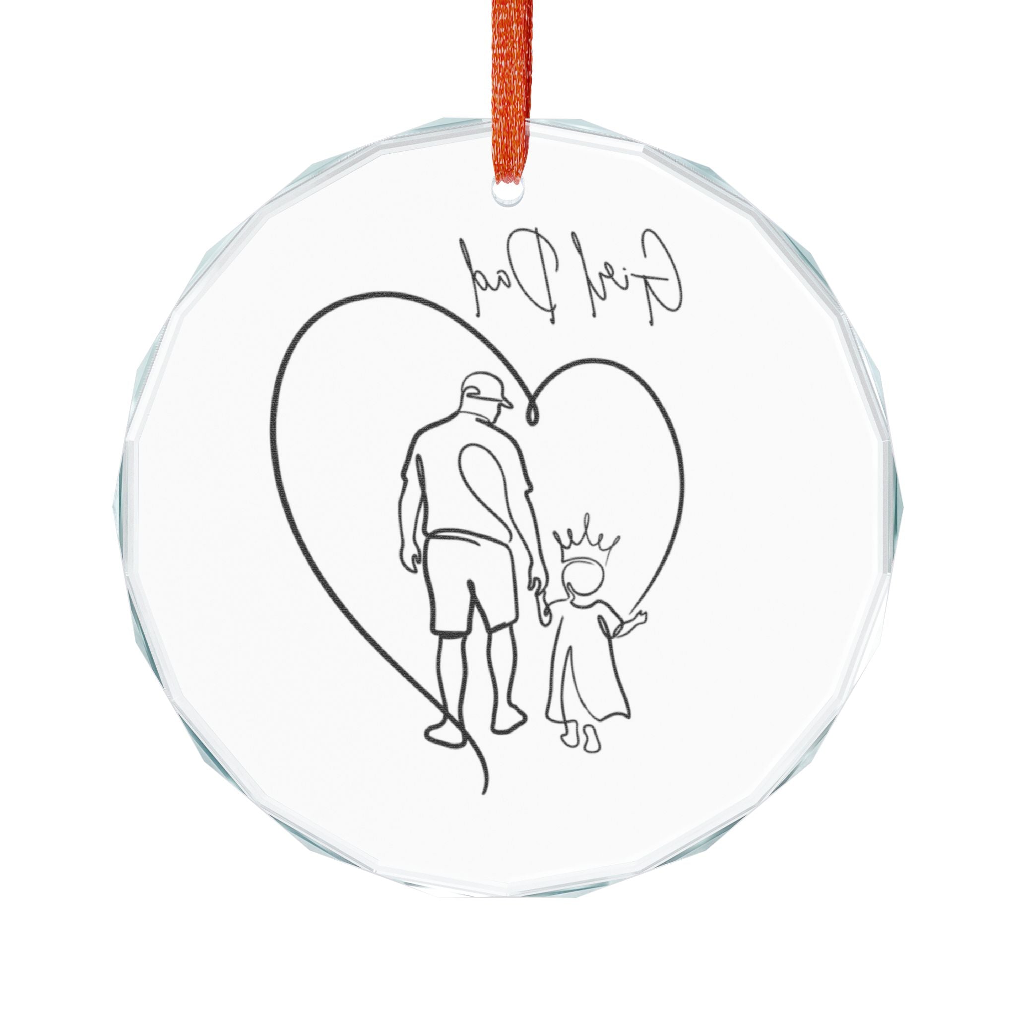 Personalized Glass Ornament, Single