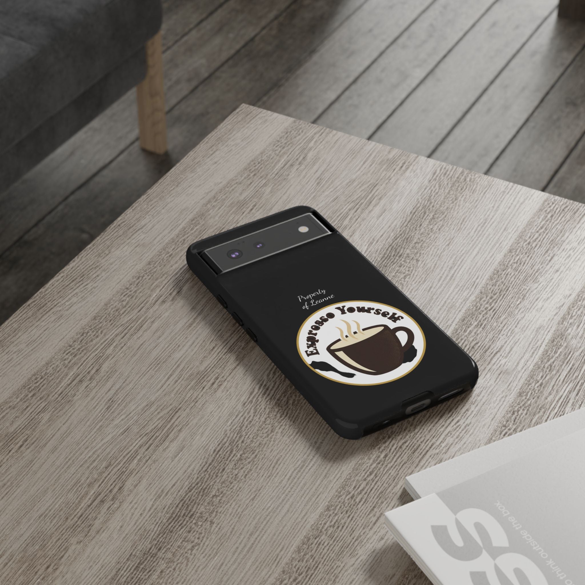 Espresso Yourself Phone Case — Cute Coffee Cup Protective Case for Coffee Lovers