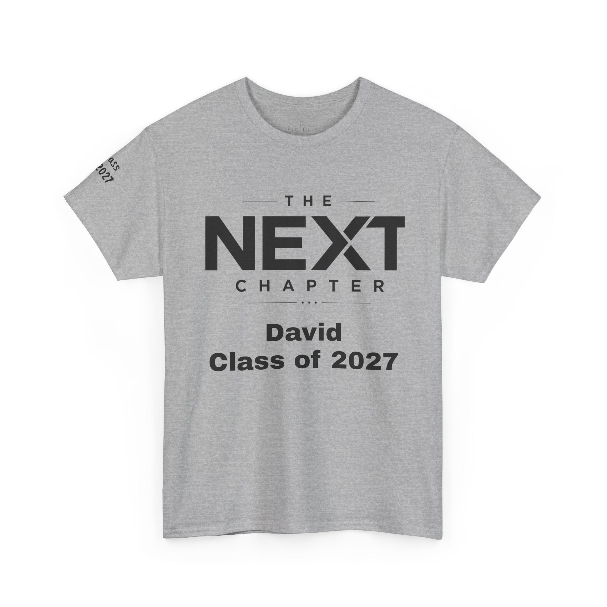 Personalized "Class of" and School pride, Back to School-Unisex Heavy Cotton Tee