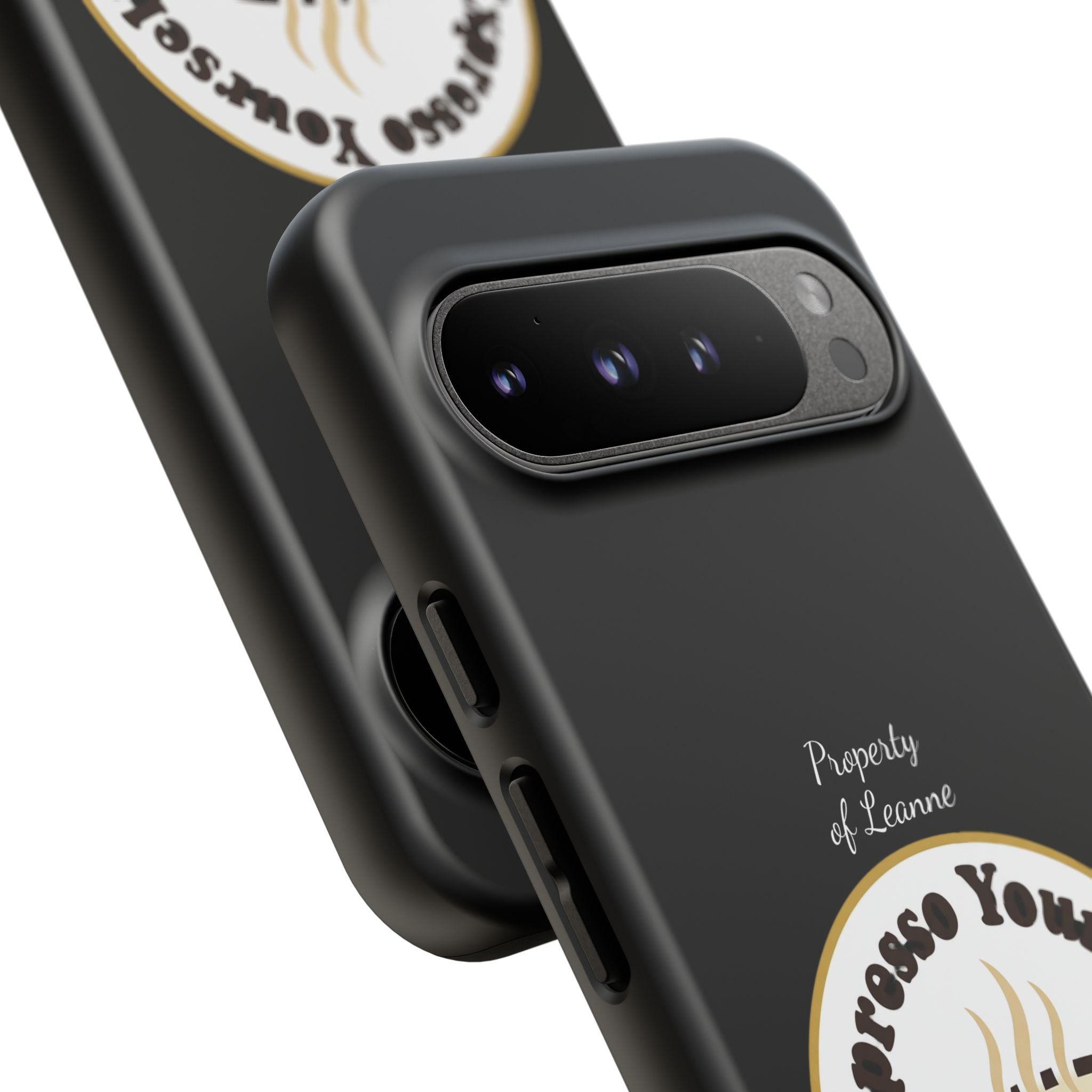 Espresso Yourself Phone Case — Cute Coffee Cup Protective Case for Coffee Lovers