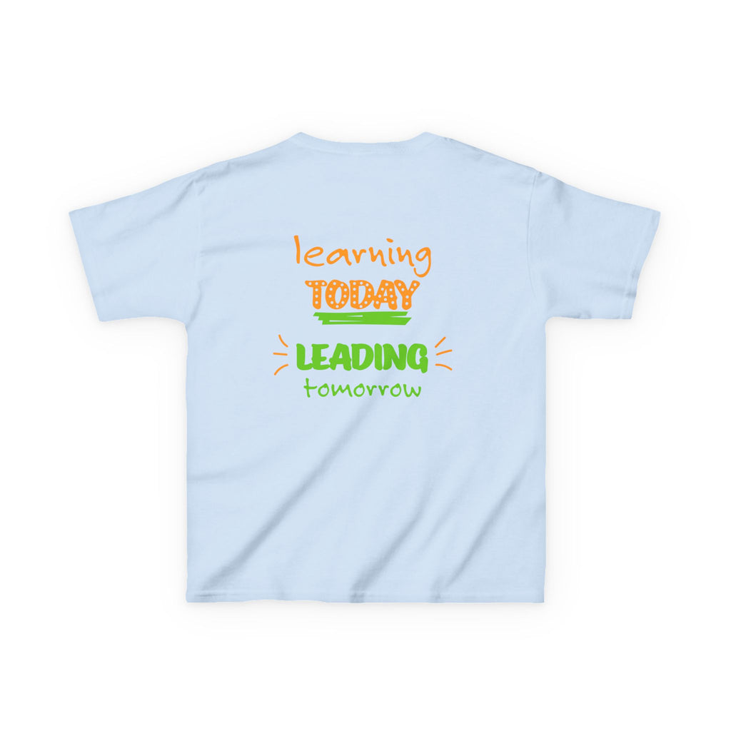 Kids Tee —  Back to School "BOSS" Personalized : "Learning Today, Leading Tomorrow"