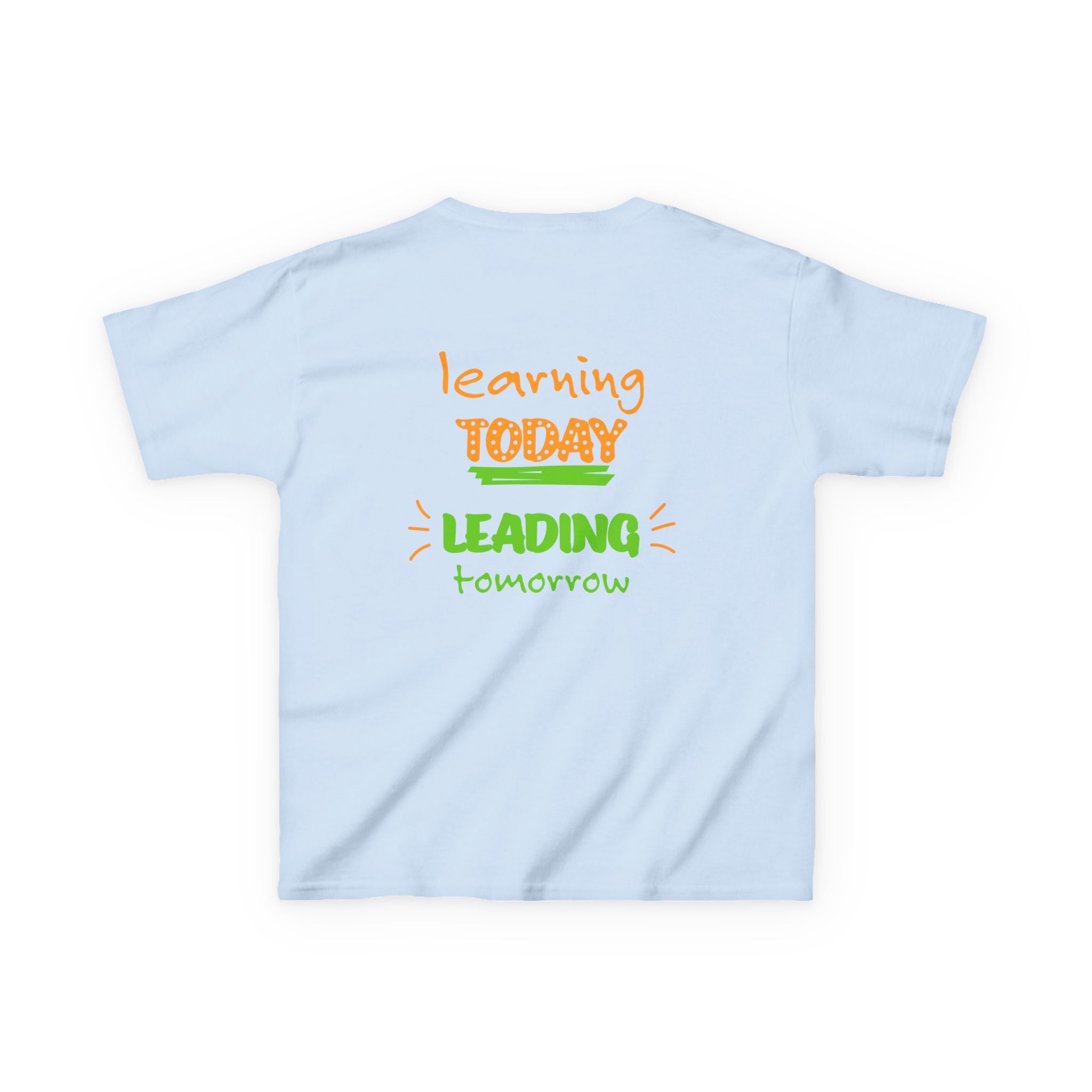 Kids Tee —  Back to School "BOSS" Personalized : "Learning Today, Leading Tomorrow"