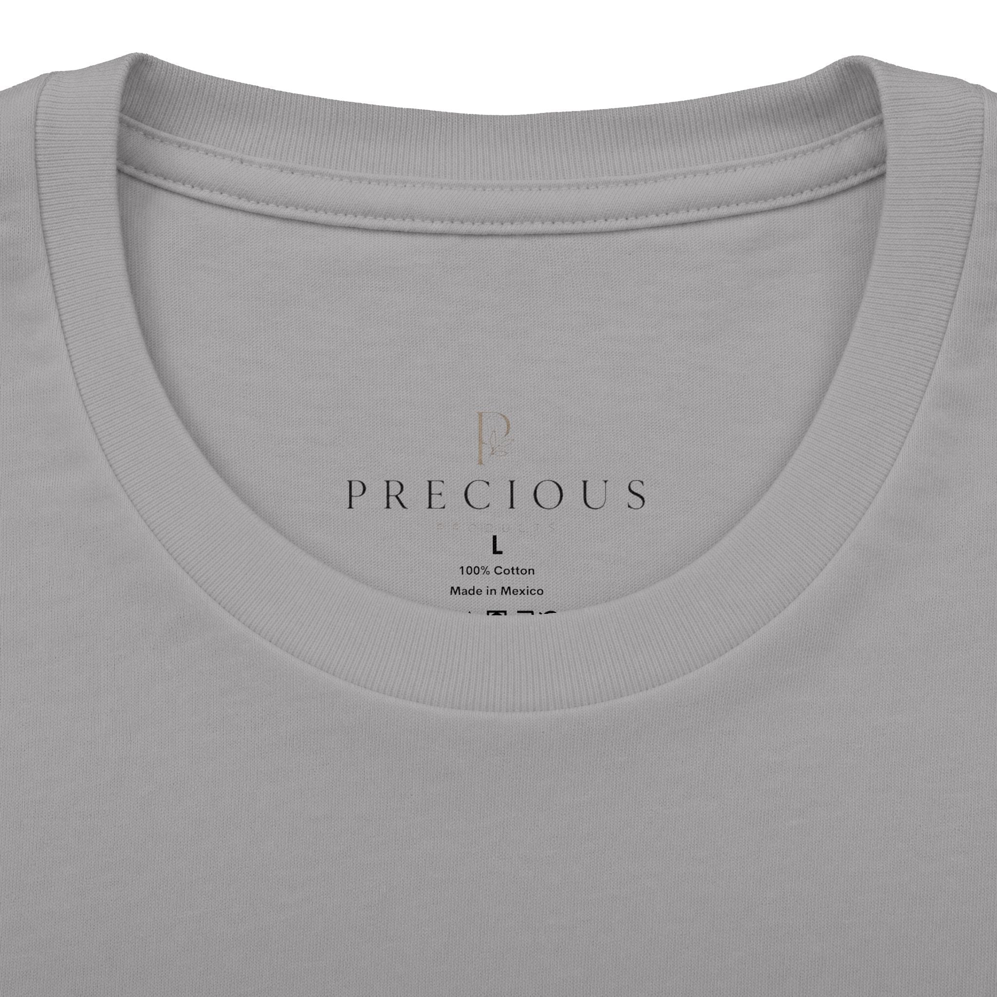 Unisex Personalized Front and Back Cotton Crew Tee