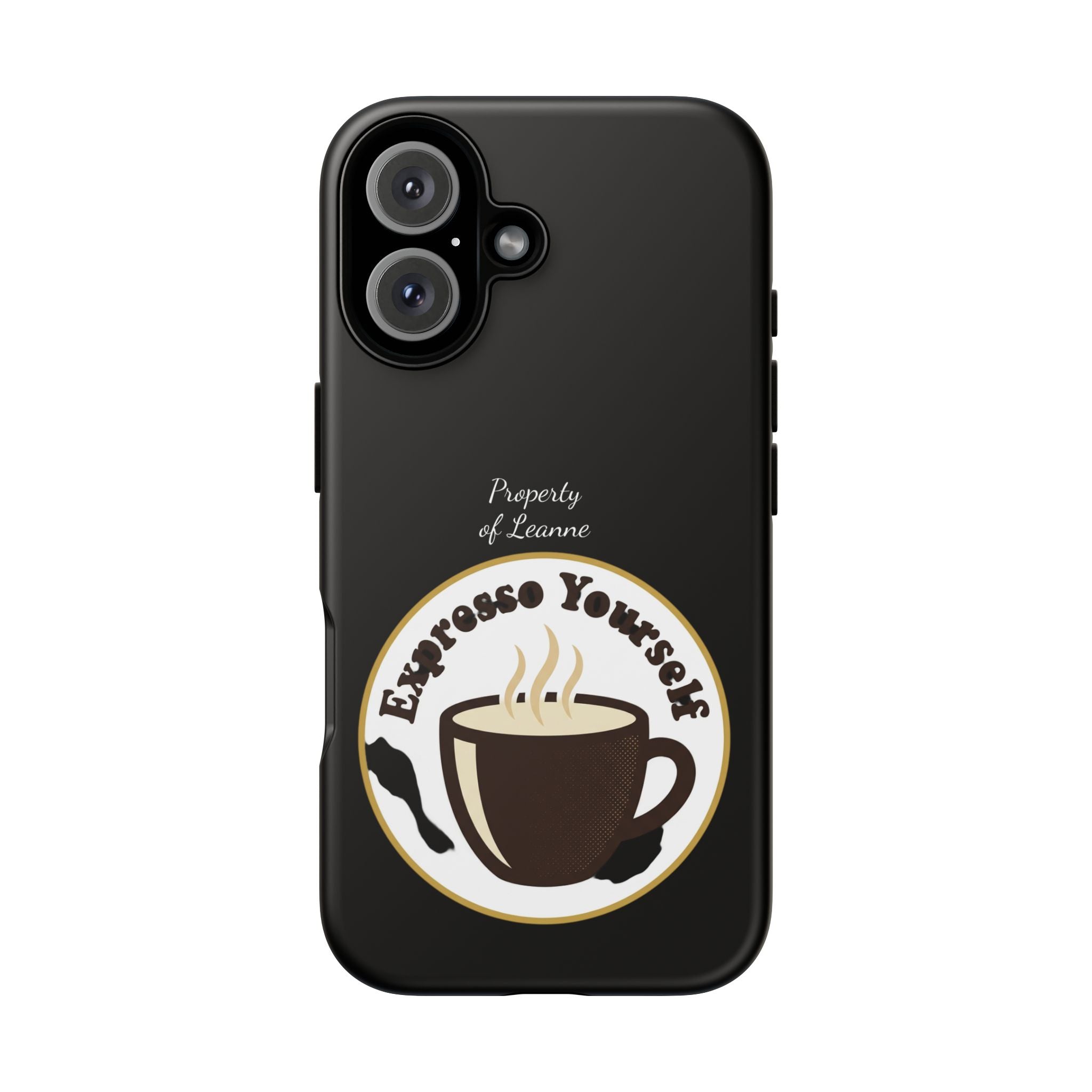 Espresso Yourself Phone Case — Cute Coffee Cup Protective Case for Coffee Lovers
