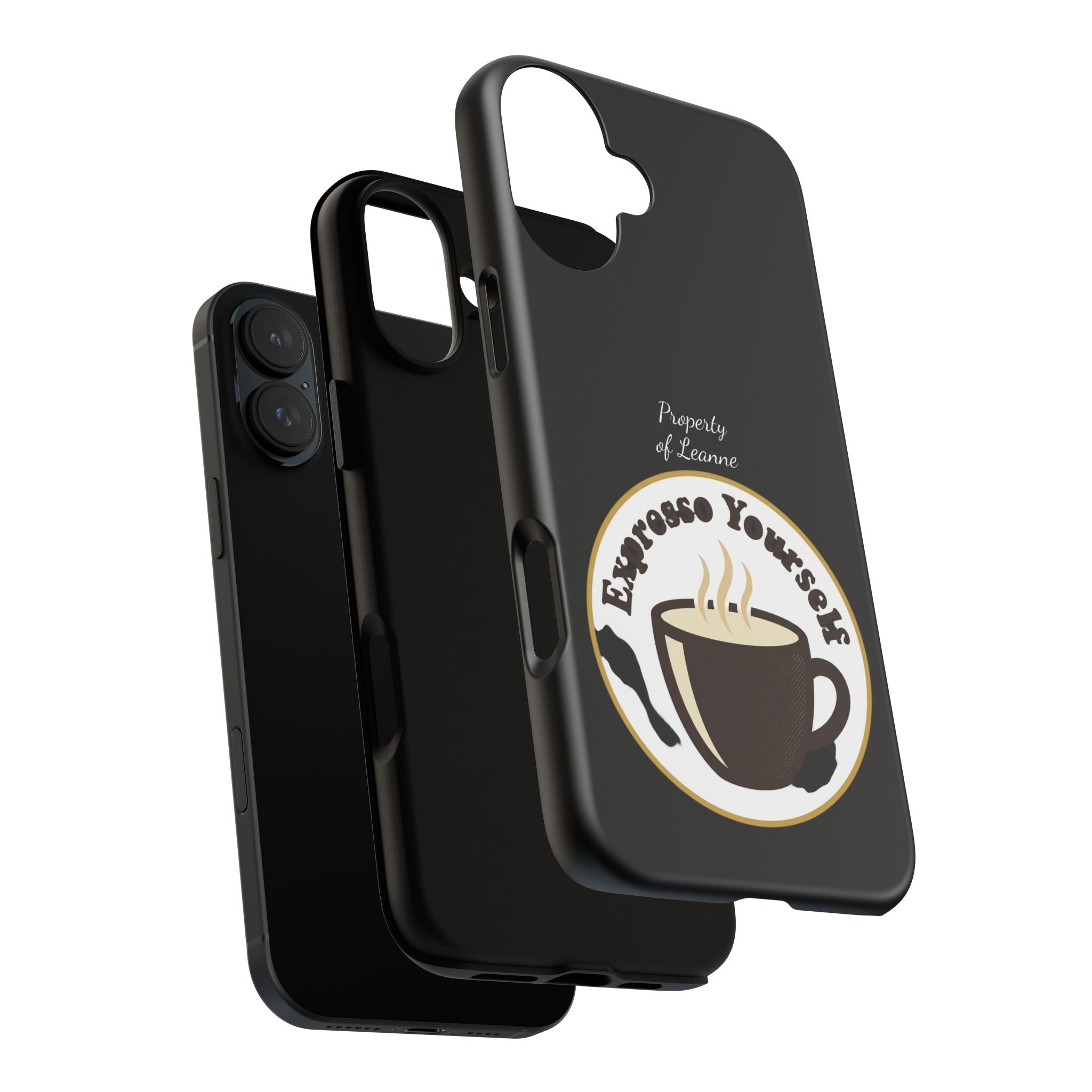 Espresso Yourself Phone Case — Cute Coffee Cup Protective Case for Coffee Lovers