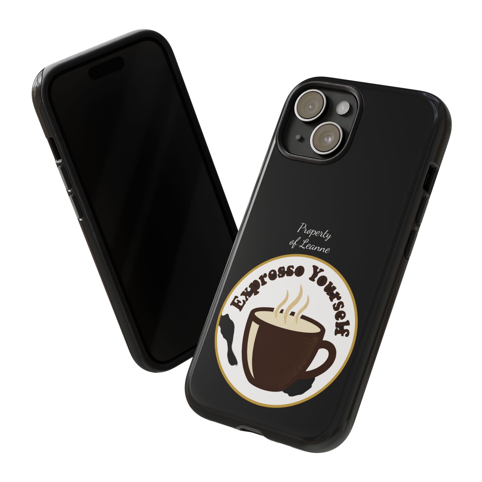 Espresso Yourself Phone Case — Cute Coffee Cup Protective Case for Coffee Lovers
