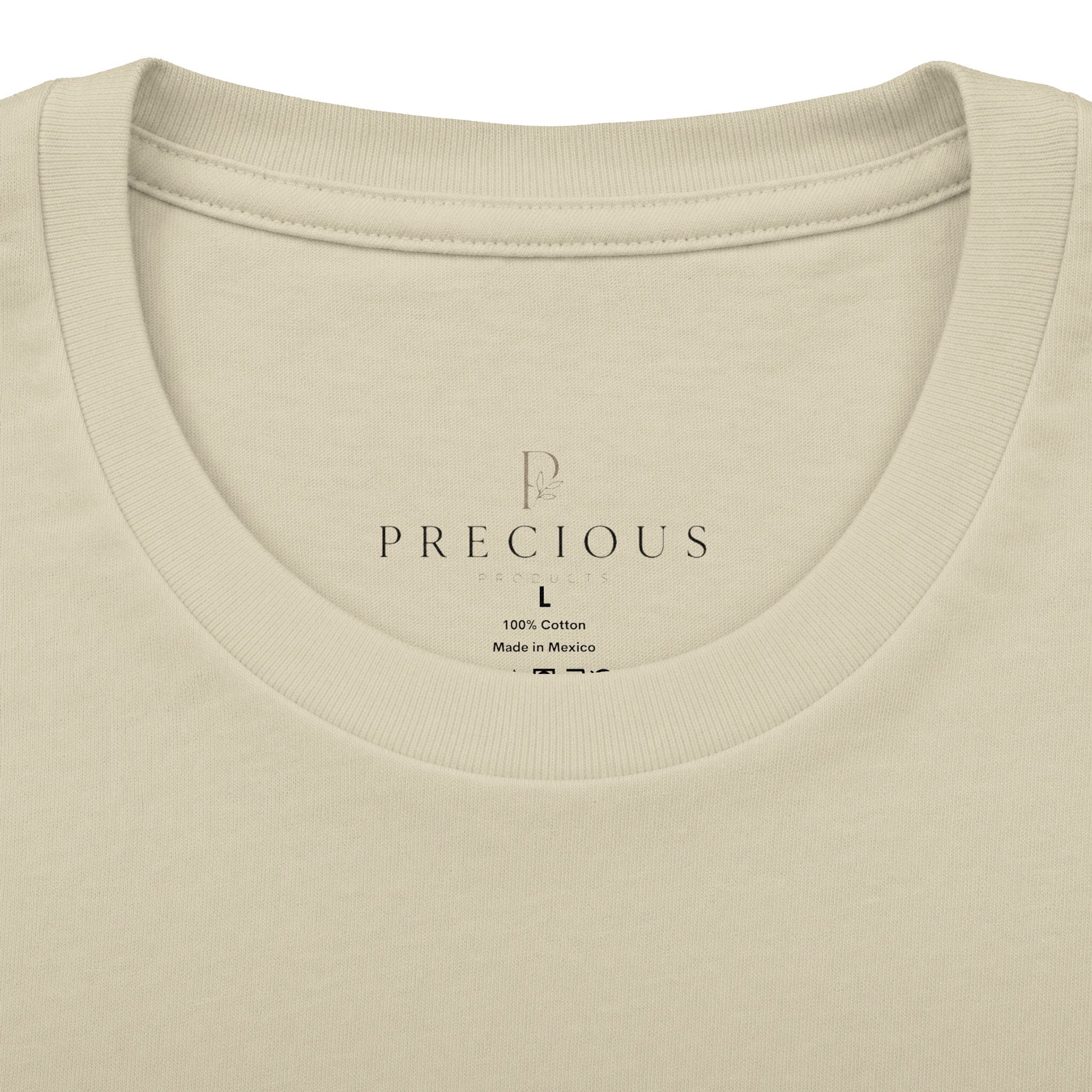 Unisex Personalized Front and Back Cotton Crew Tee