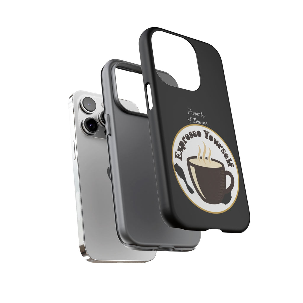 Espresso Yourself Phone Case — Cute Coffee Cup Protective Case for Coffee Lovers