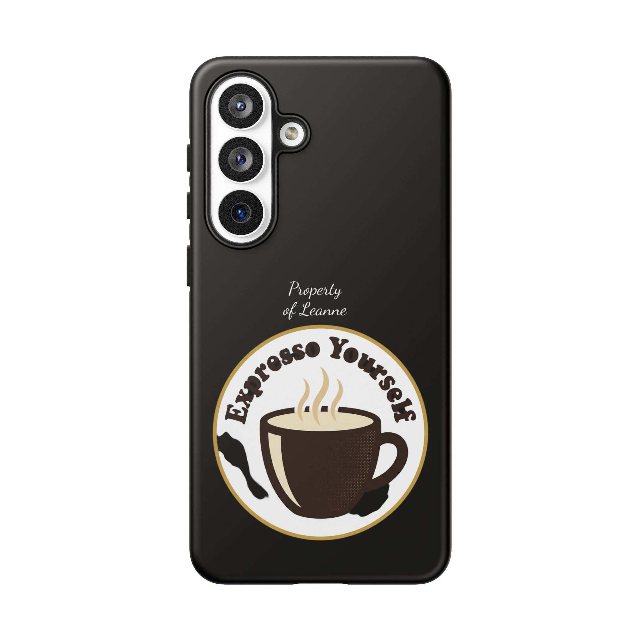 Espresso Yourself Phone Case — Cute Coffee Cup Protective Case for Coffee Lovers