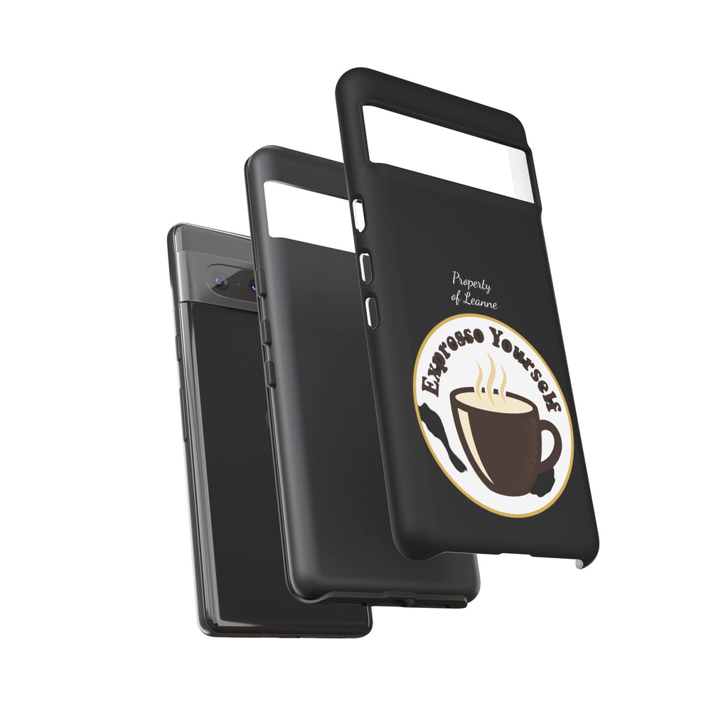 Espresso Yourself Phone Case — Cute Coffee Cup Protective Case for Coffee Lovers