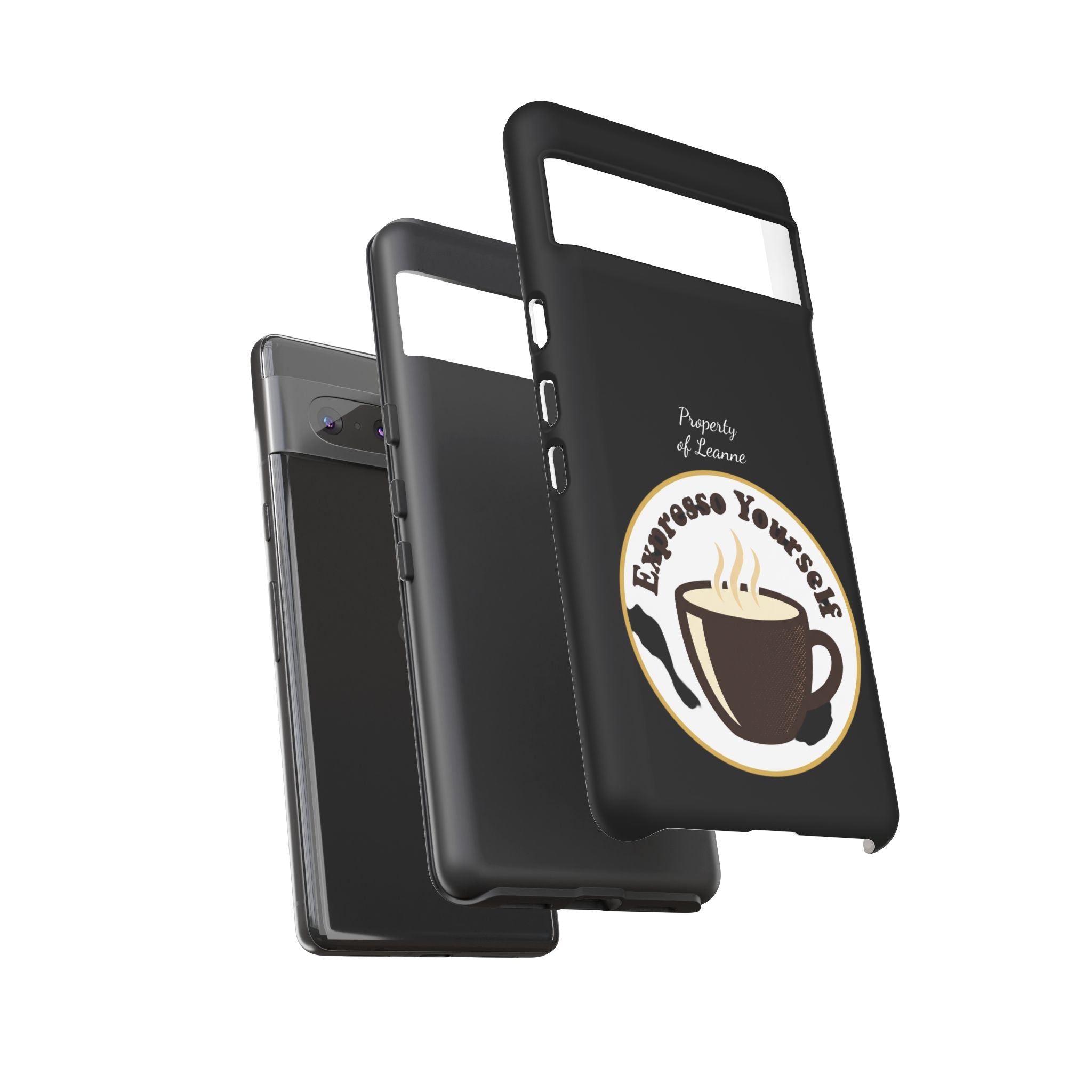 Espresso Yourself Phone Case — Cute Coffee Cup Protective Case for Coffee Lovers