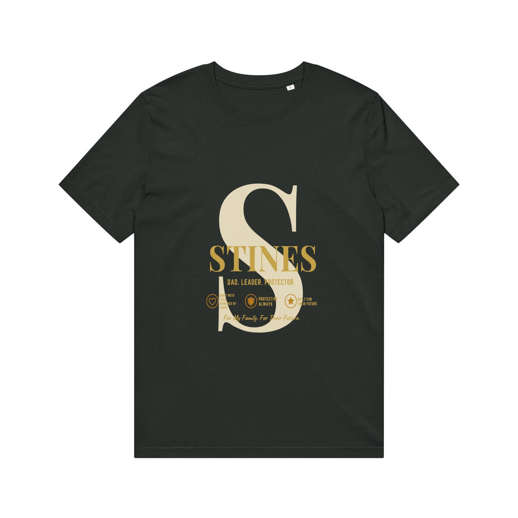 Personalized Monogram Organic T-Shirt — Personalized Initial Graphic Tee