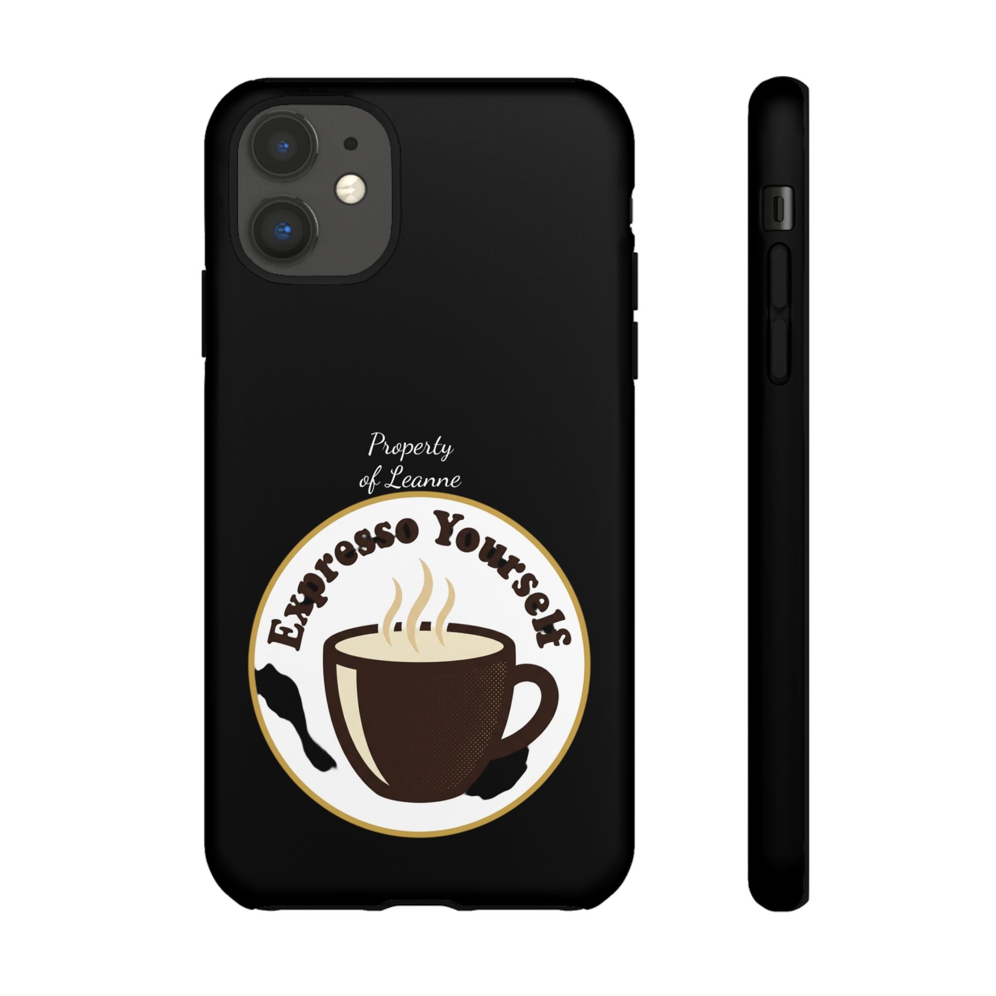Espresso Yourself Phone Case — Cute Coffee Cup Protective Case for Coffee Lovers