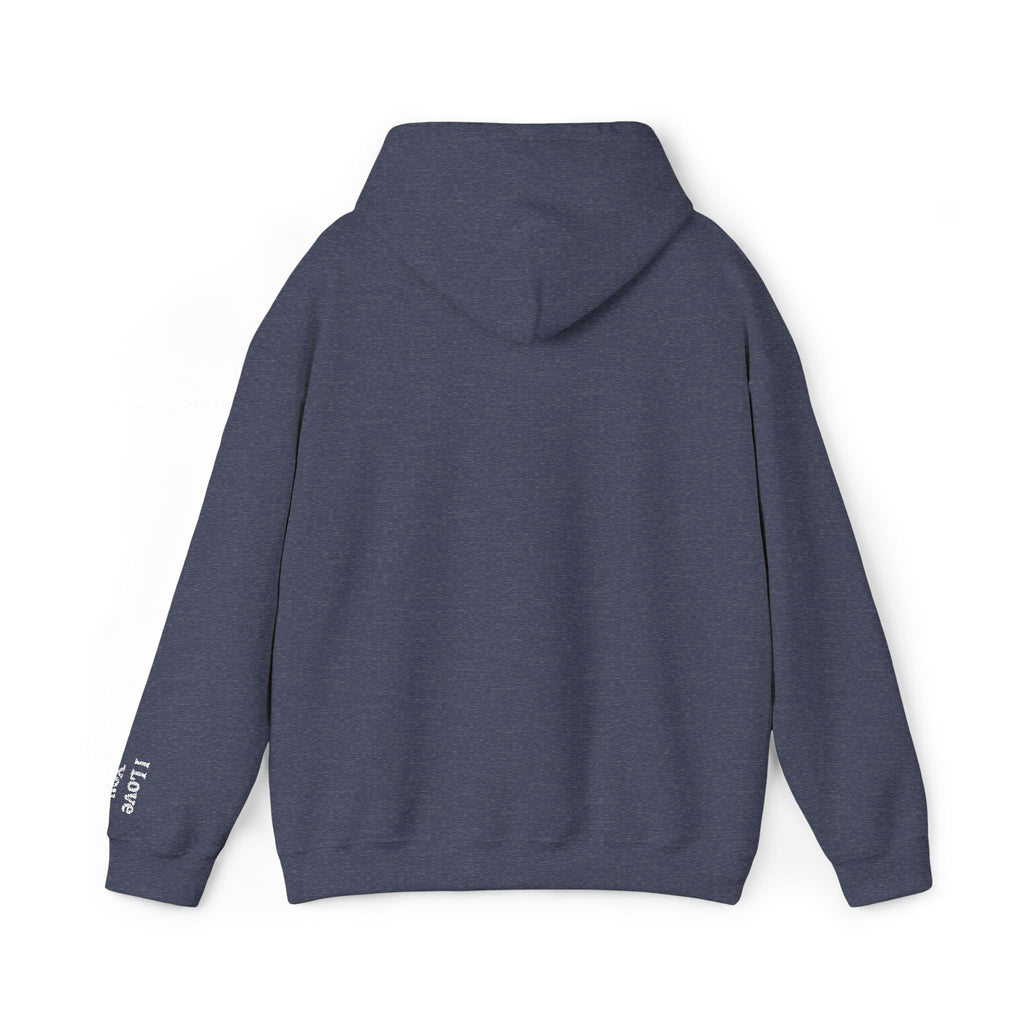 Hoodie — Floral 'MRS' Bride Bridal Pullover