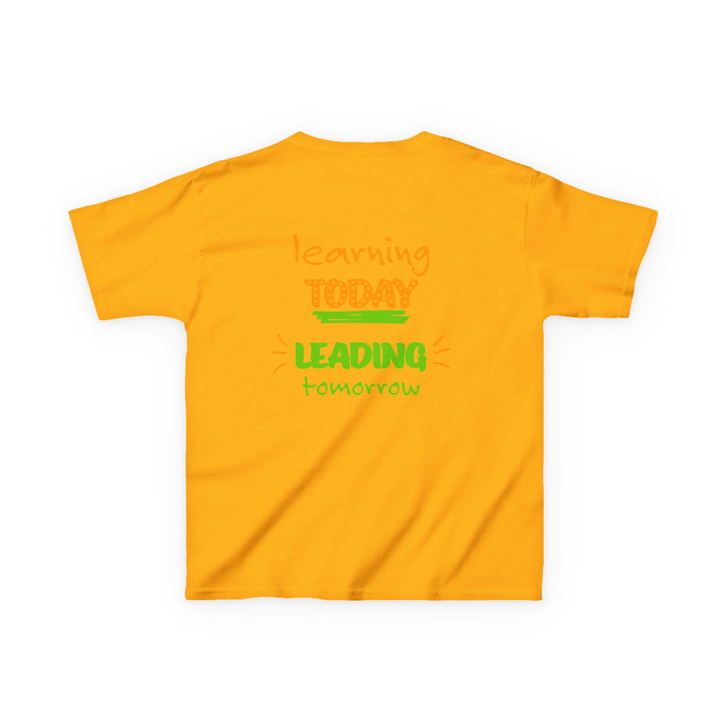 Kids Tee —  Back to School "BOSS" Personalized : "Learning Today, Leading Tomorrow"