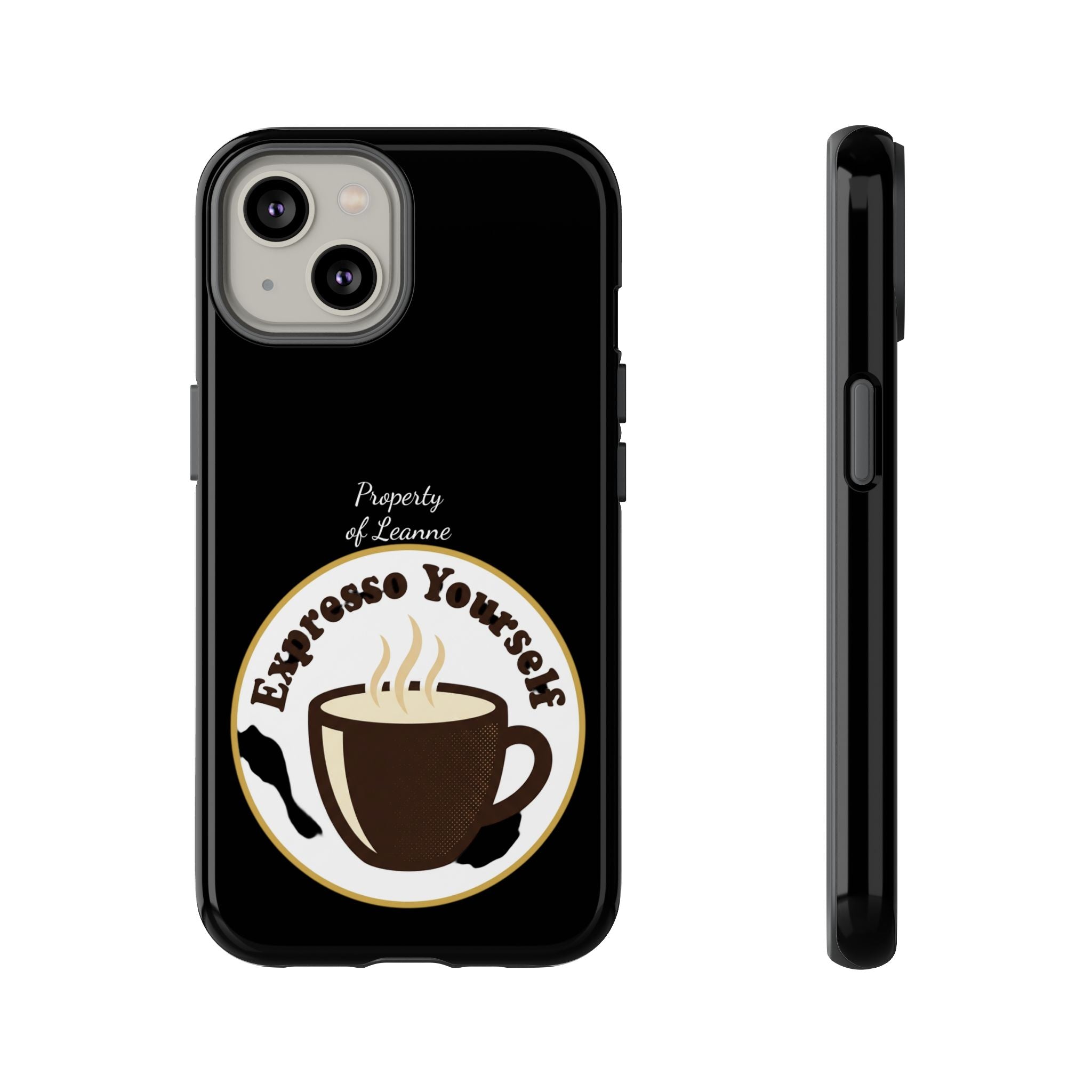 Espresso Yourself Phone Case — Cute Coffee Cup Protective Case for Coffee Lovers
