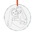 Personalized Glass Ornament, Single