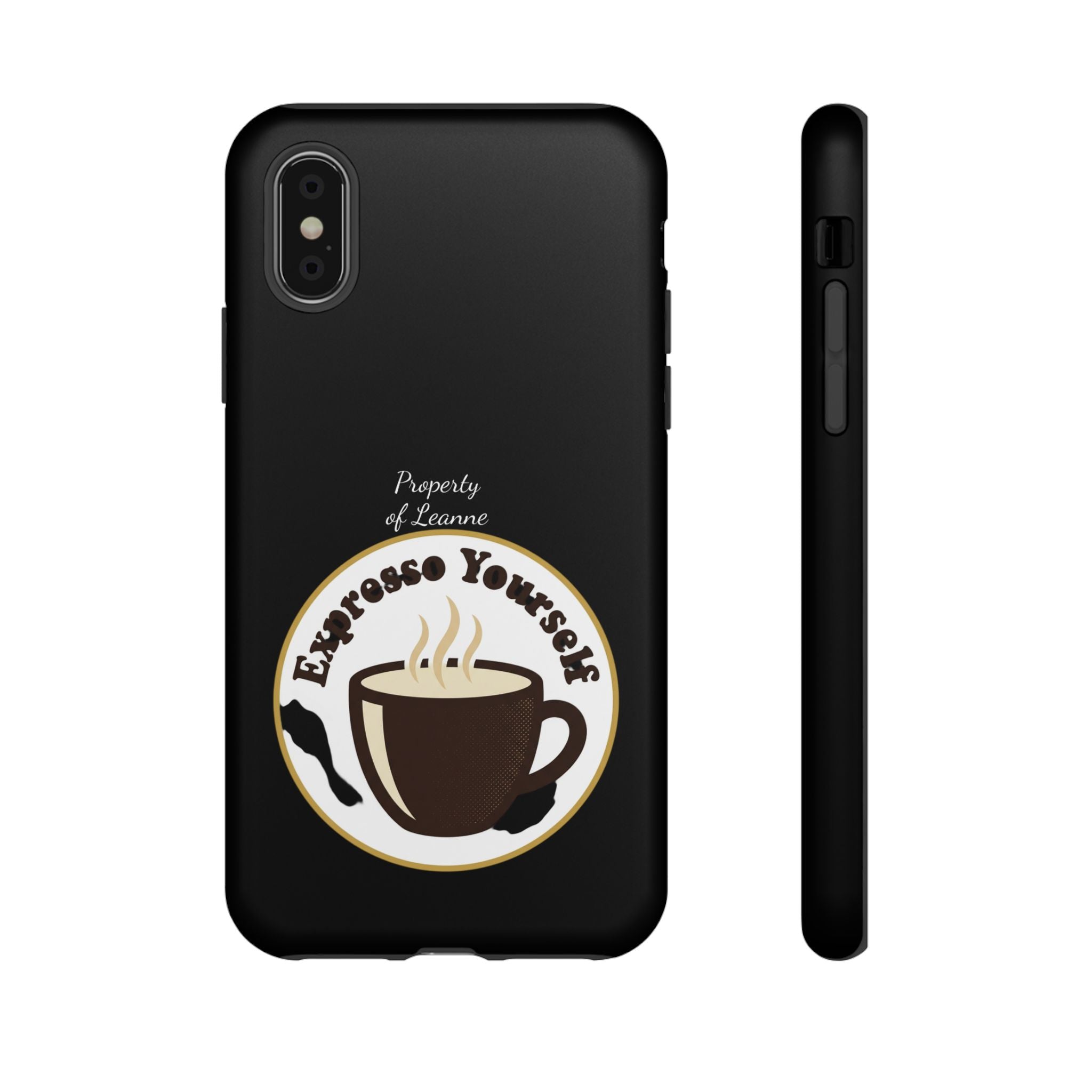 Espresso Yourself Phone Case — Cute Coffee Cup Protective Case for Coffee Lovers
