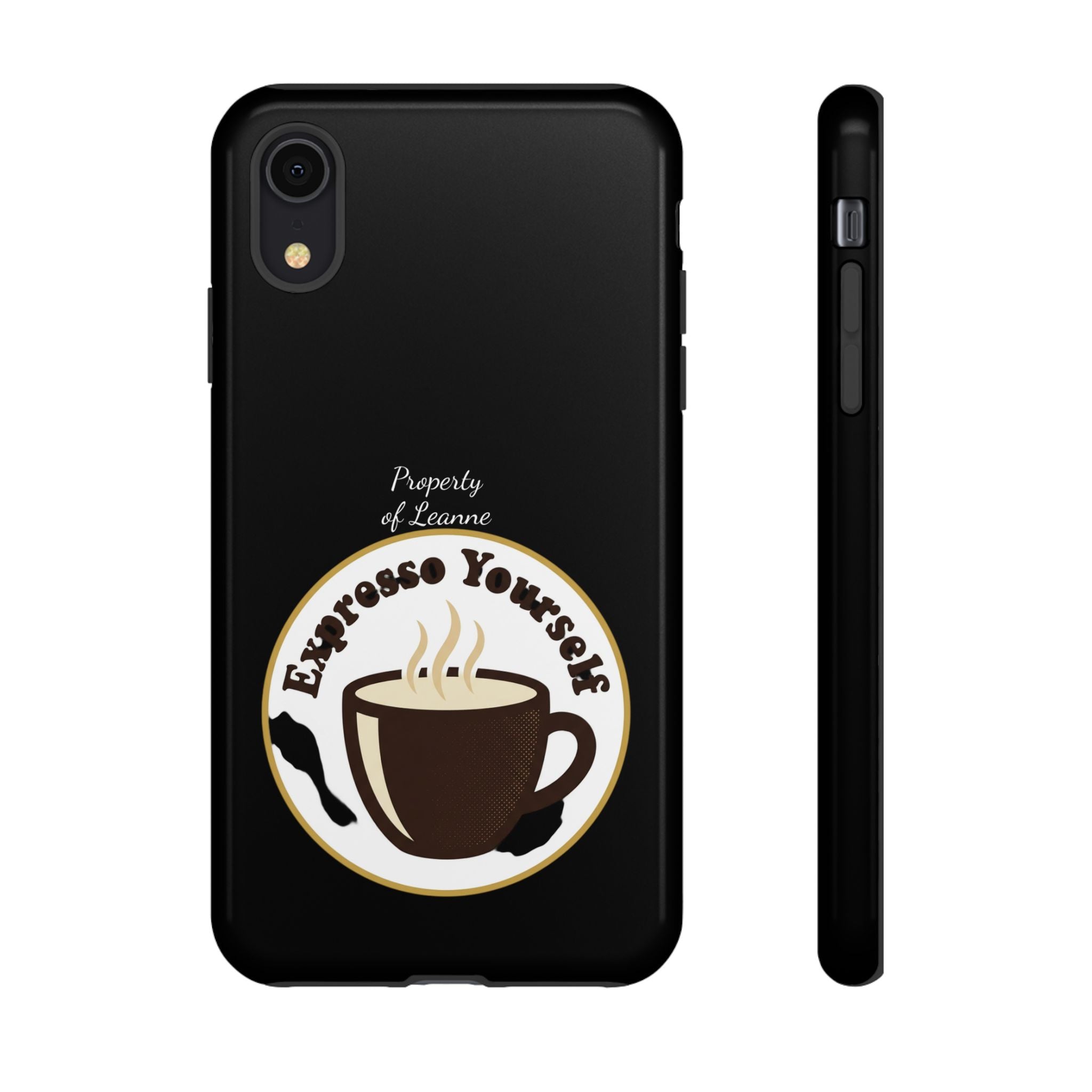 Espresso Yourself Phone Case — Cute Coffee Cup Protective Case for Coffee Lovers