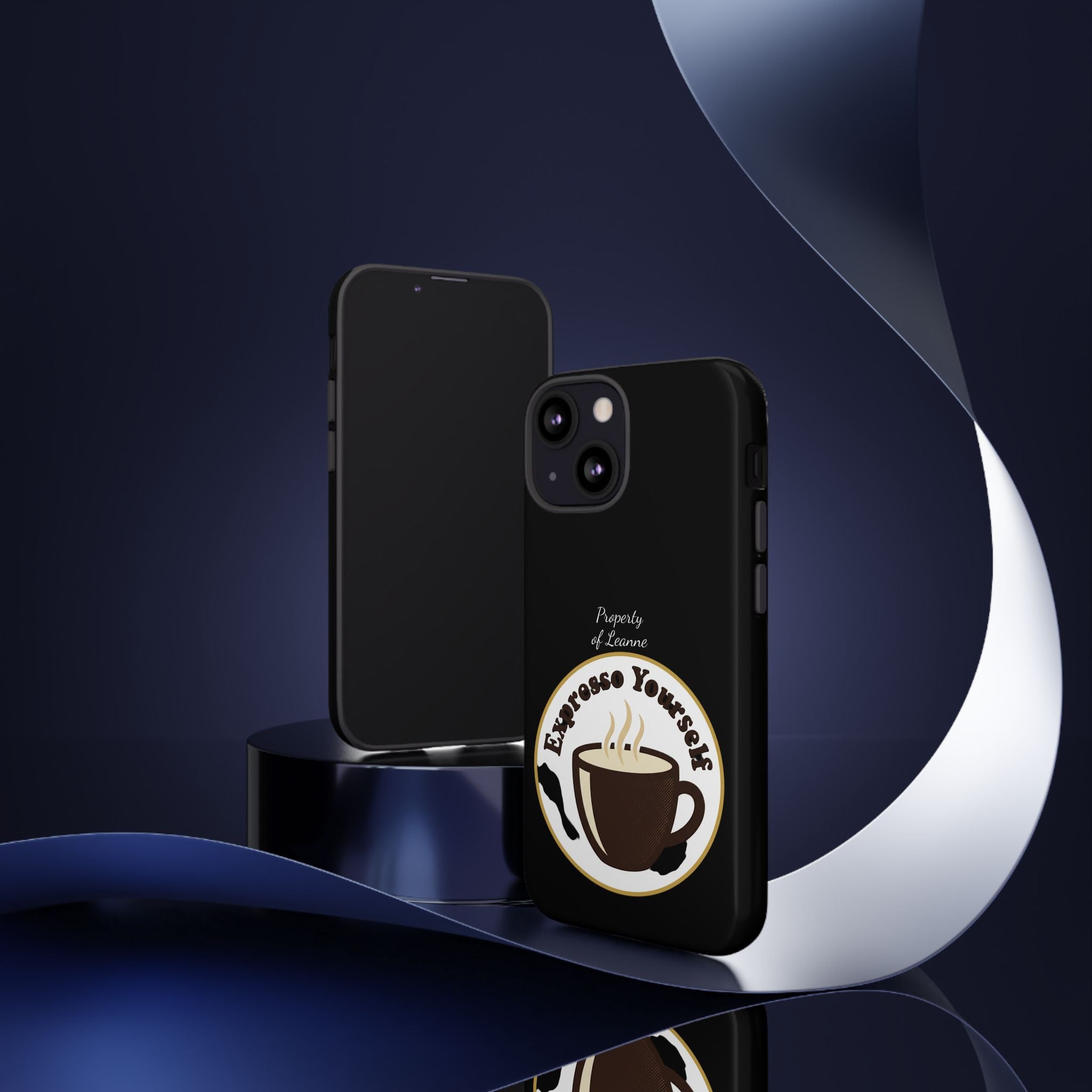 Espresso Yourself Phone Case — Cute Coffee Cup Protective Case for Coffee Lovers