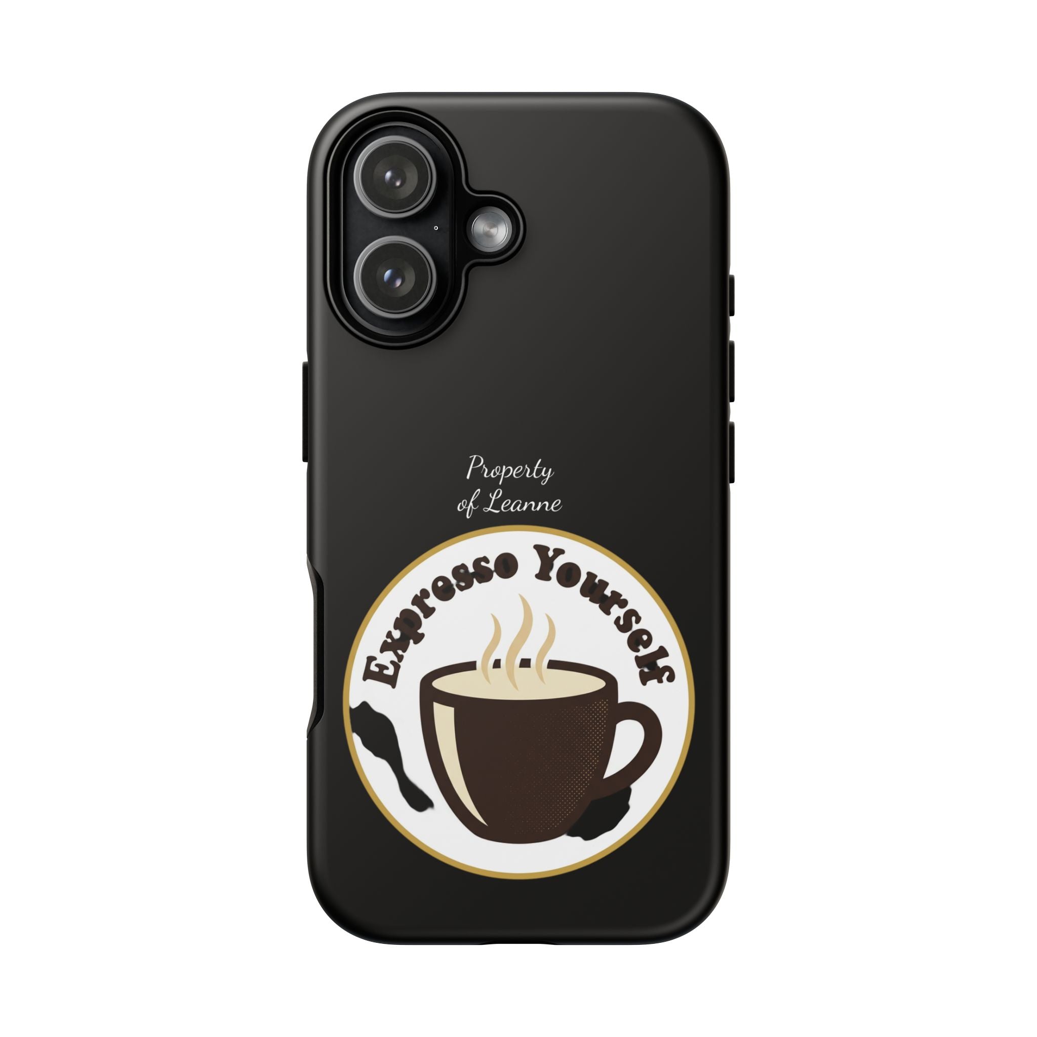 Espresso Yourself Phone Case — Cute Coffee Cup Protective Case for Coffee Lovers