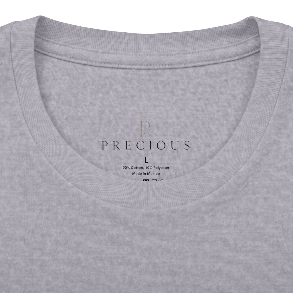 Unisex Personalized Front and Back Cotton Crew Tee