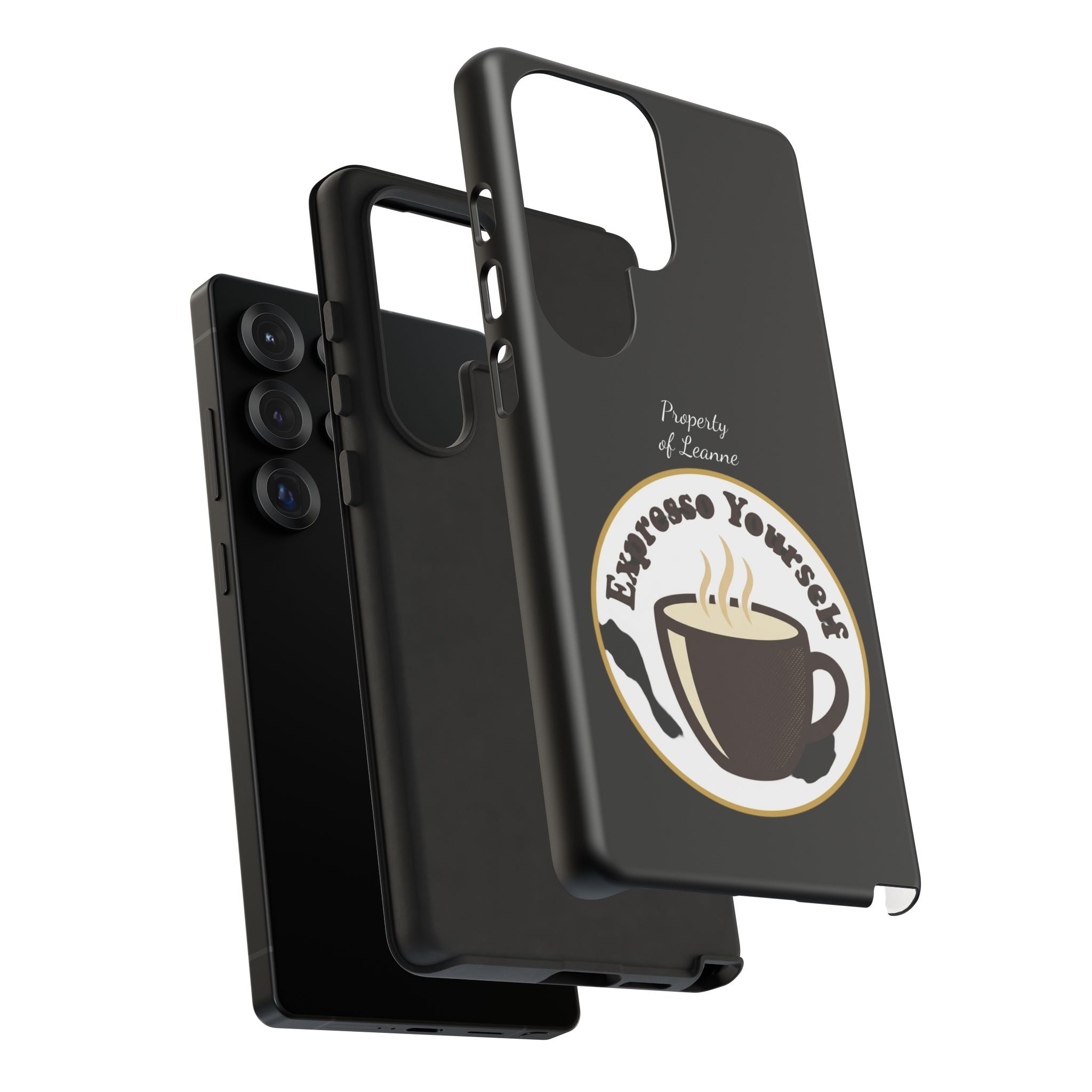 Espresso Yourself Phone Case — Cute Coffee Cup Protective Case for Coffee Lovers