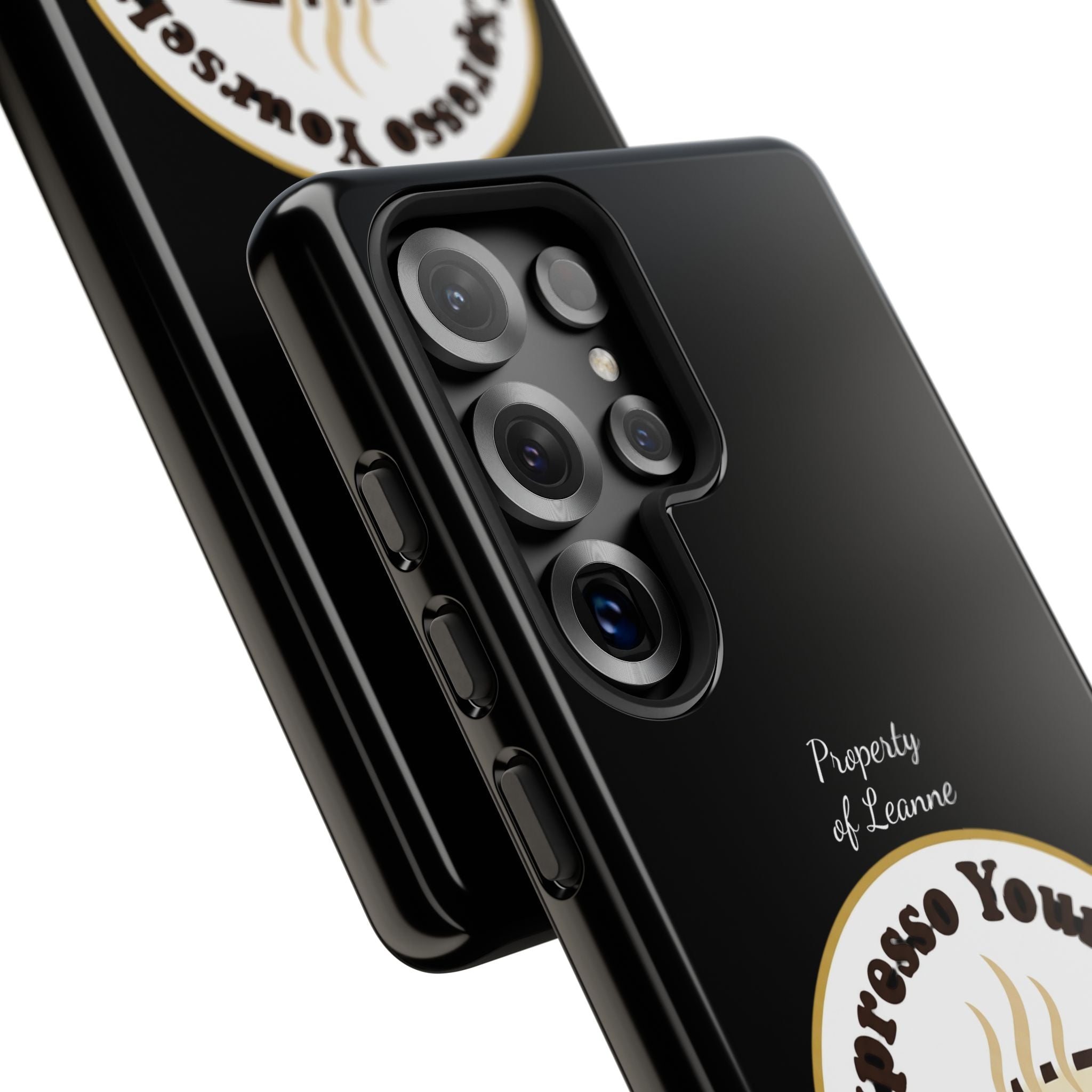 Espresso Yourself Phone Case — Cute Coffee Cup Protective Case for Coffee Lovers
