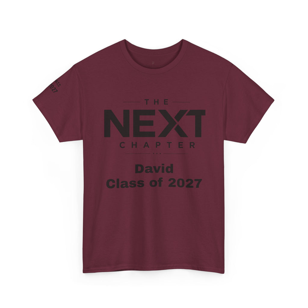 Personalized "Class of" and School pride, Back to School-Unisex Heavy Cotton Tee