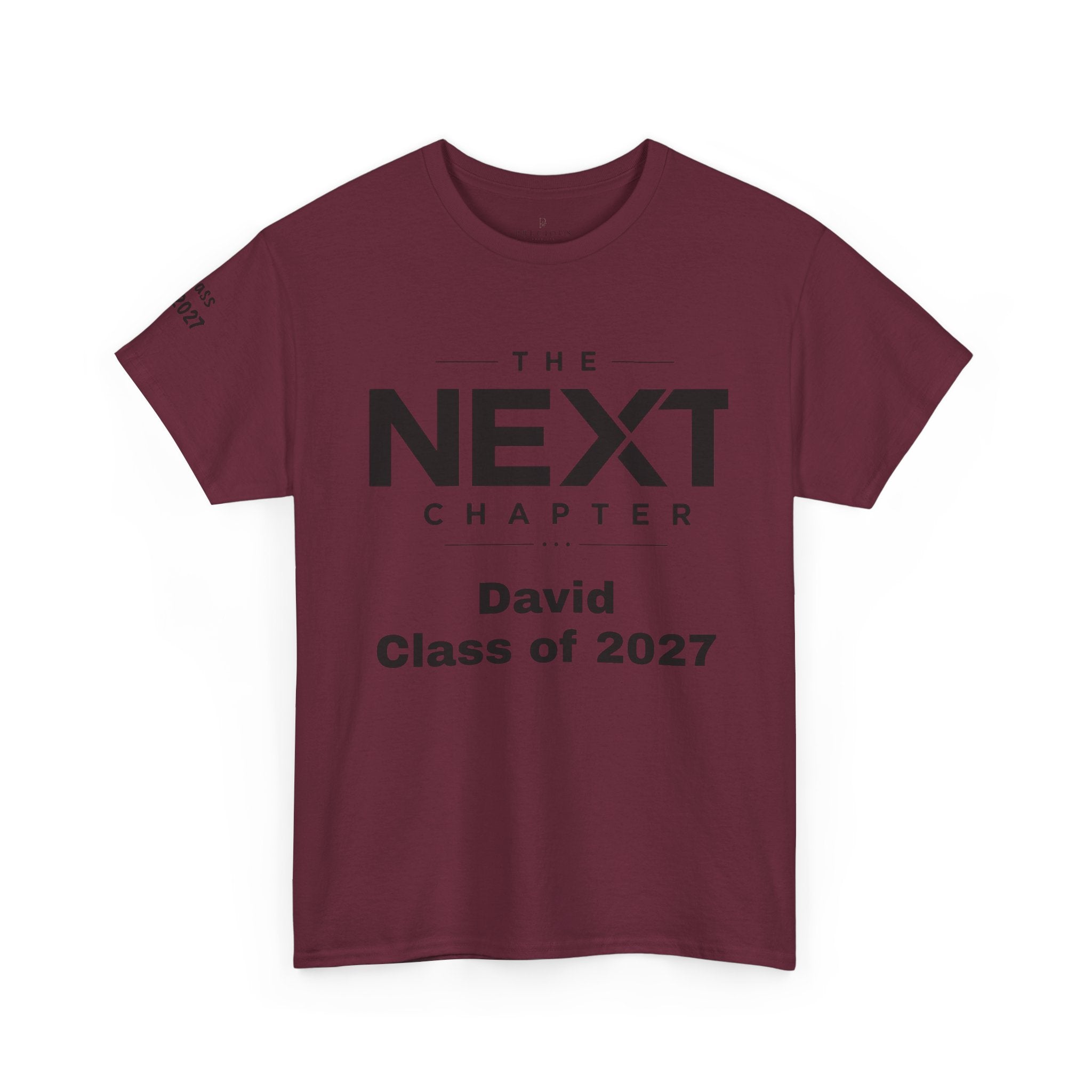 Personalized "Class of" and School pride, Back to School-Unisex Heavy Cotton Tee