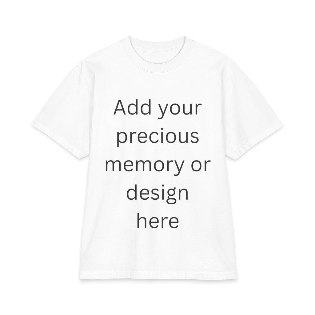 Custom Precious Photo & Memory T-Shirt — Personalized Short Sleeve