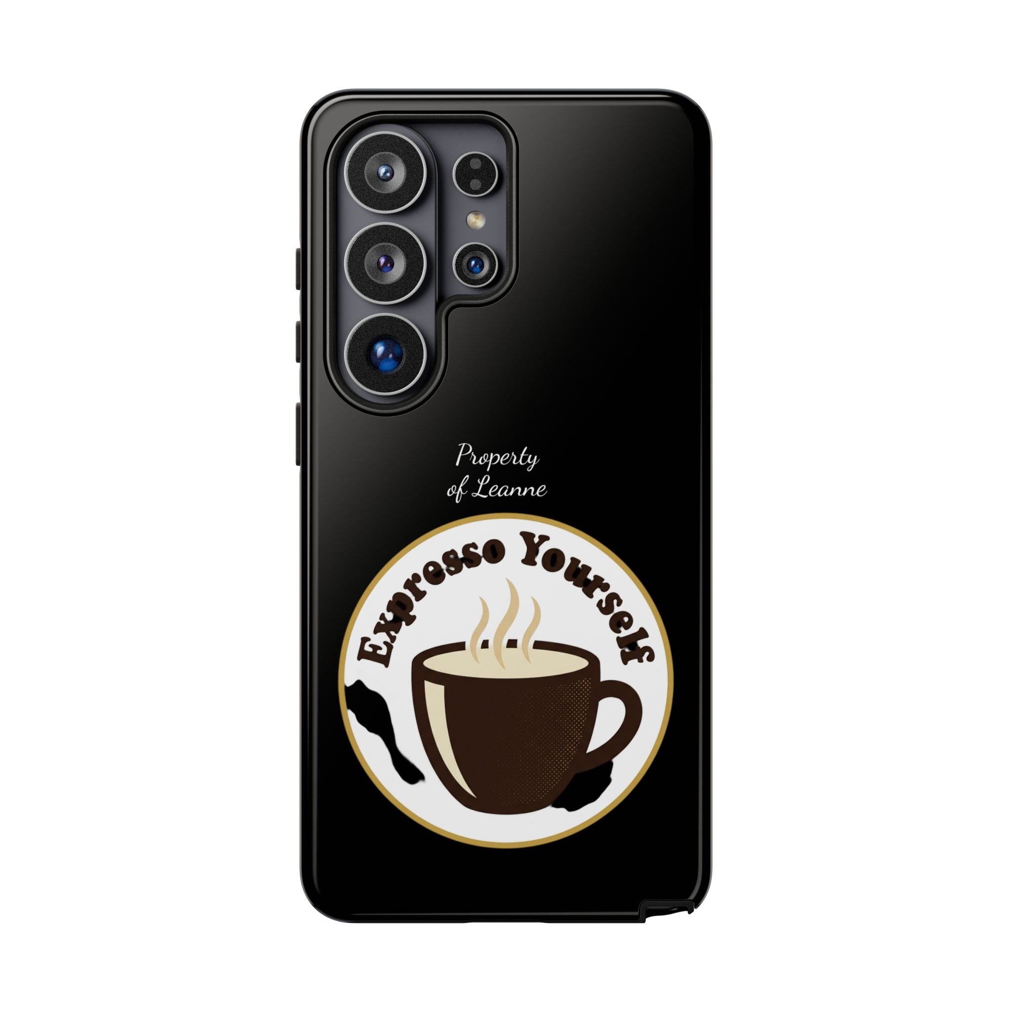 Espresso Yourself Phone Case — Cute Coffee Cup Protective Case for Coffee Lovers