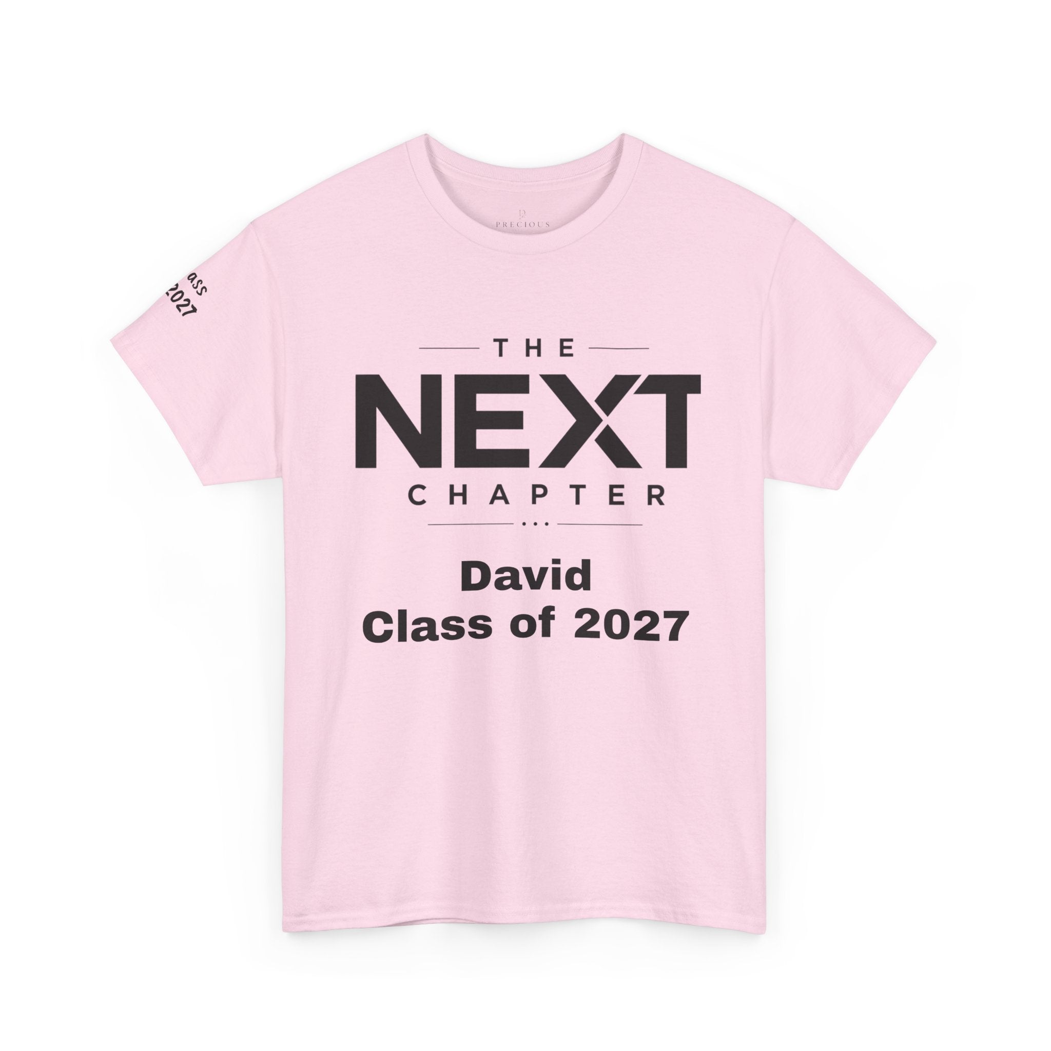 Personalized "Class of" and School pride, Back to School-Unisex Heavy Cotton Tee