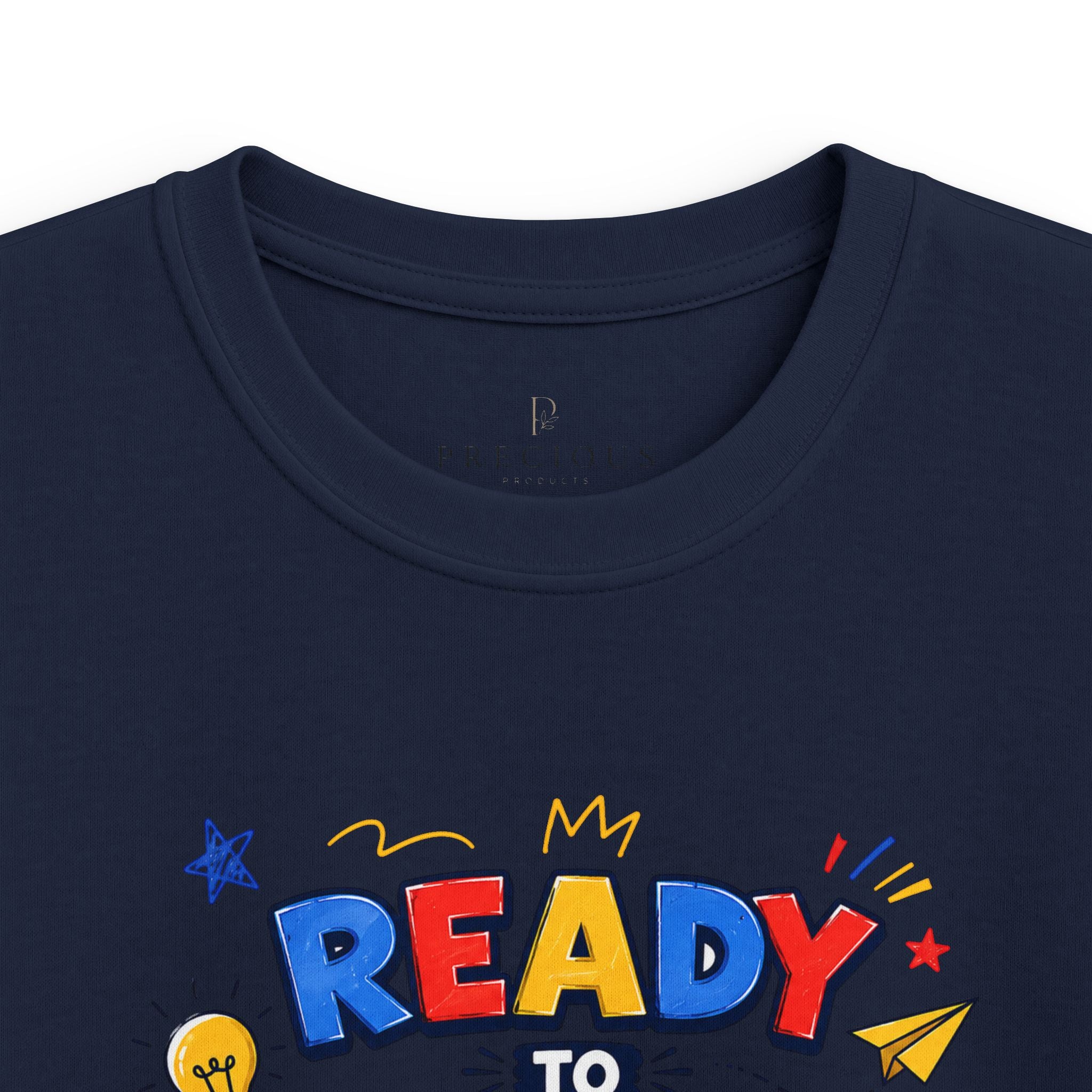 Kids Softstyle Tee- Personalized back to school, with Name, grade, and school survival kit