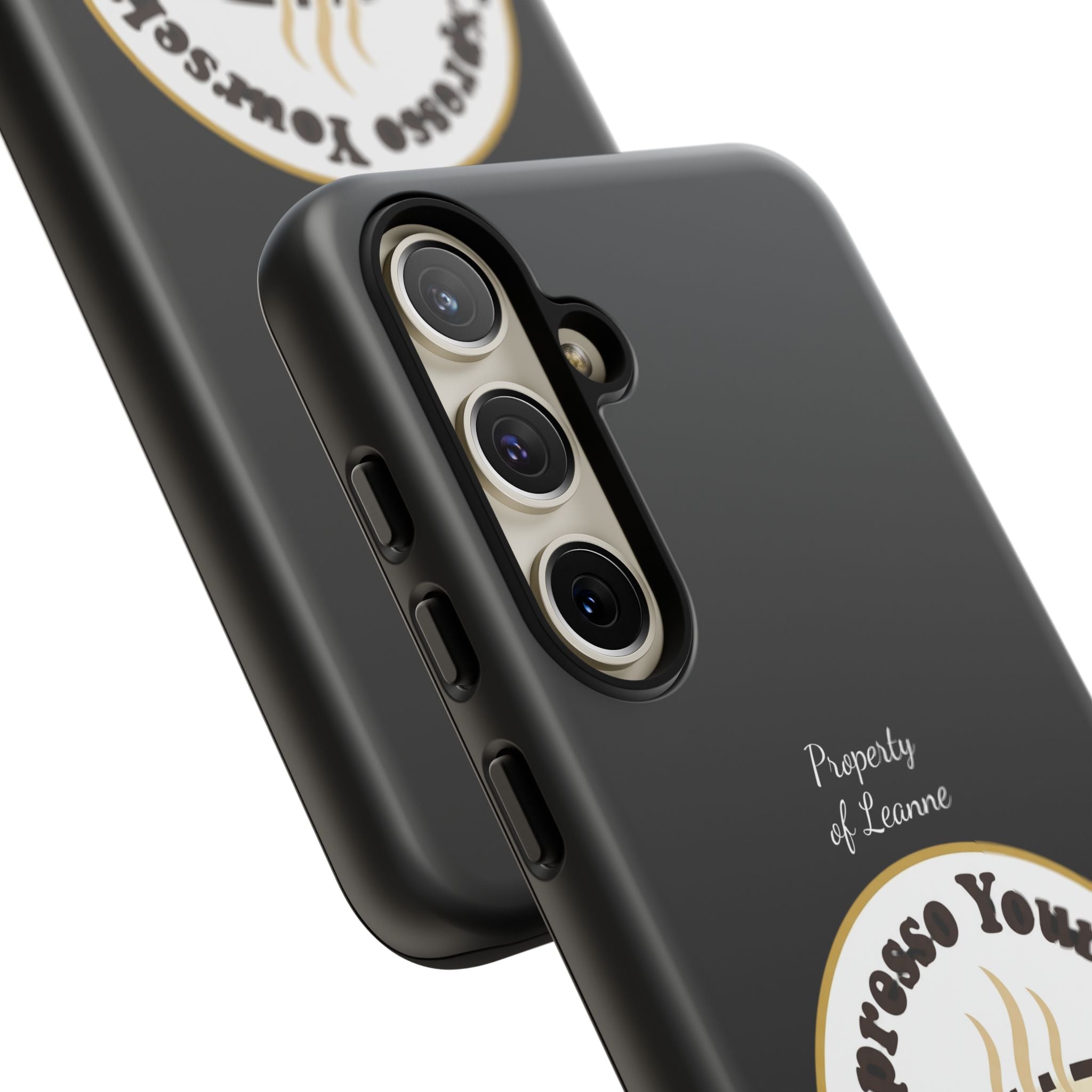 Espresso Yourself Phone Case — Cute Coffee Cup Protective Case for Coffee Lovers
