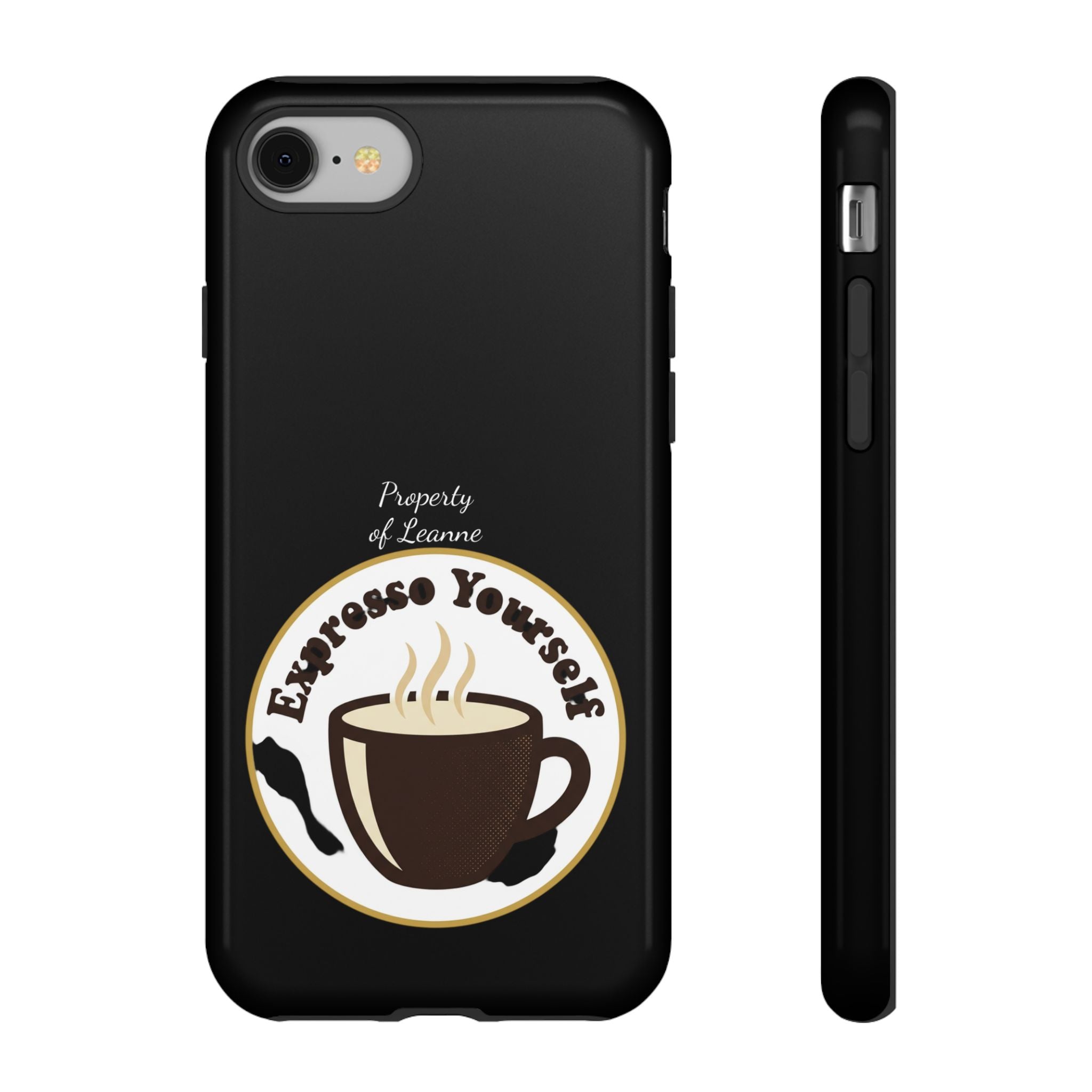 Espresso Yourself Phone Case — Cute Coffee Cup Protective Case for Coffee Lovers