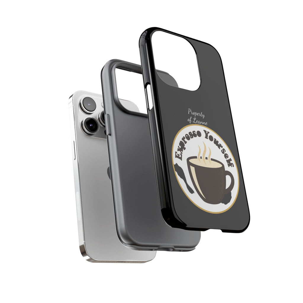 Espresso Yourself Phone Case — Cute Coffee Cup Protective Case for Coffee Lovers