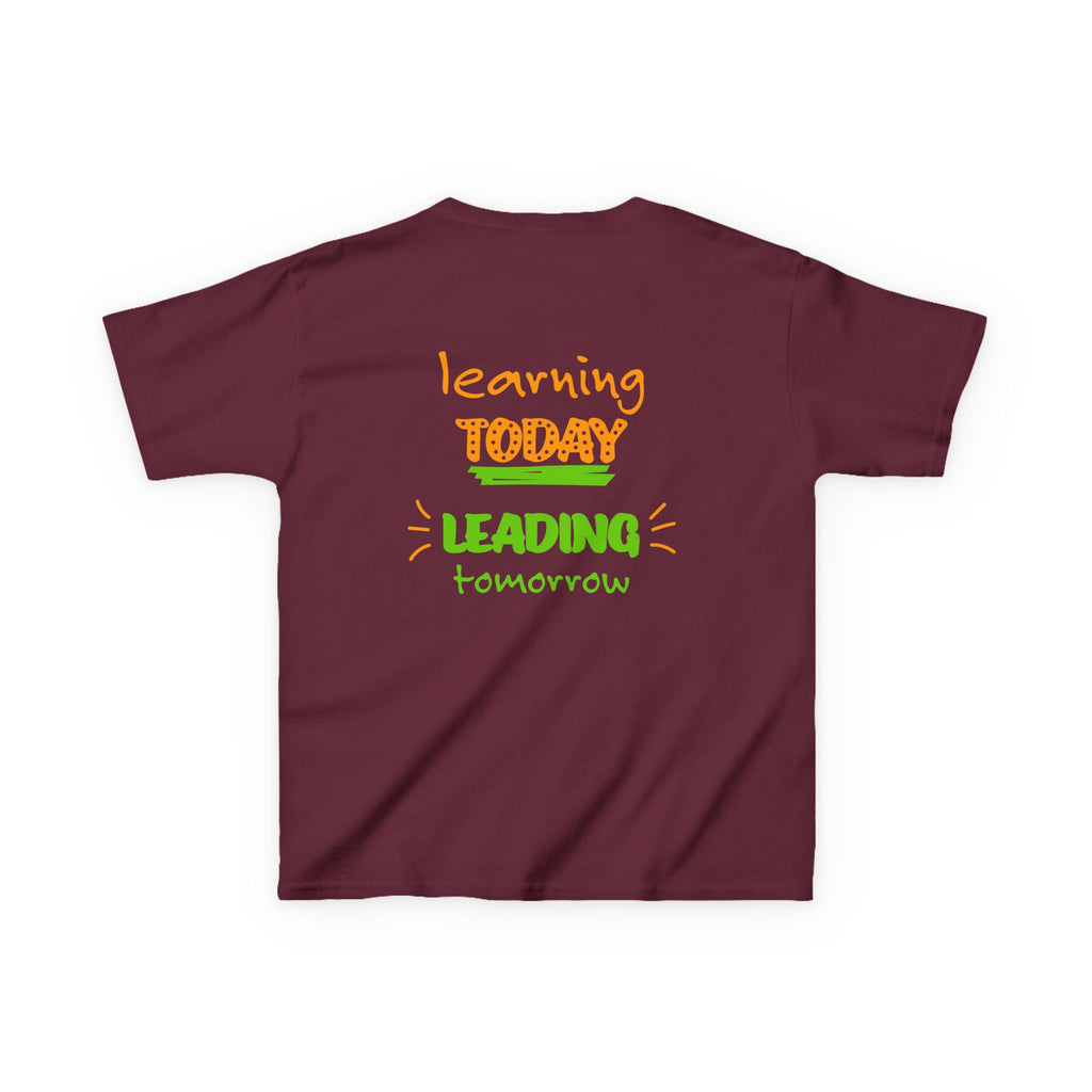 Kids Tee —  Back to School "BOSS" Personalized : "Learning Today, Leading Tomorrow"